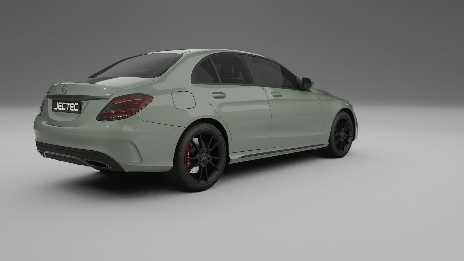 Mercedes C-Class W205 AMG sedan TPU Paint Protection Film | SLATE Color Change PPF Full Pre-Cut Kit
