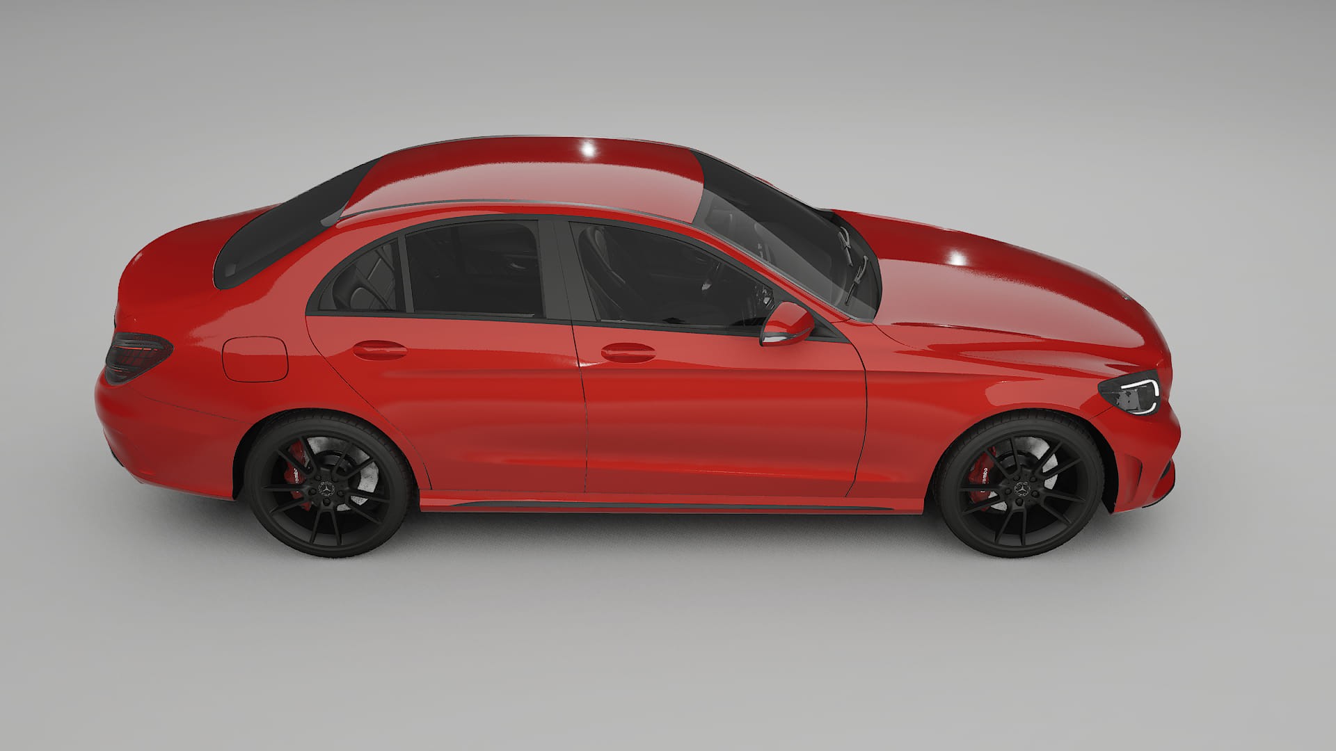 Mercedes C-Class W205 AMG sedan TPU Paint Protection Film | BLAZE Color Change PPF Full Pre-Cut Kit