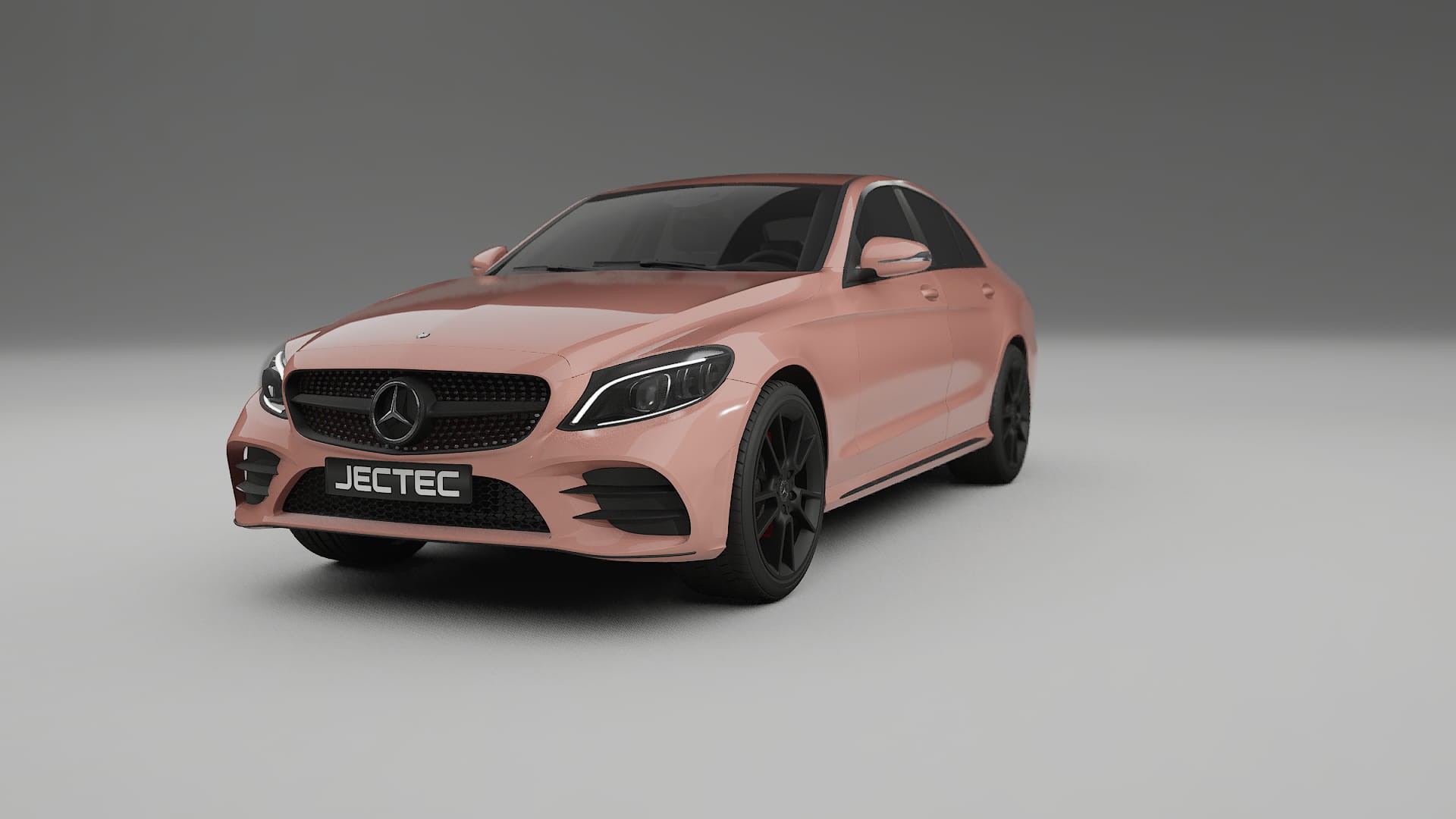Mercedes C-Class W205 AMG sedan TPU Paint Protection Film | BLUSH Color Change PPF Full Pre-Cut Kit