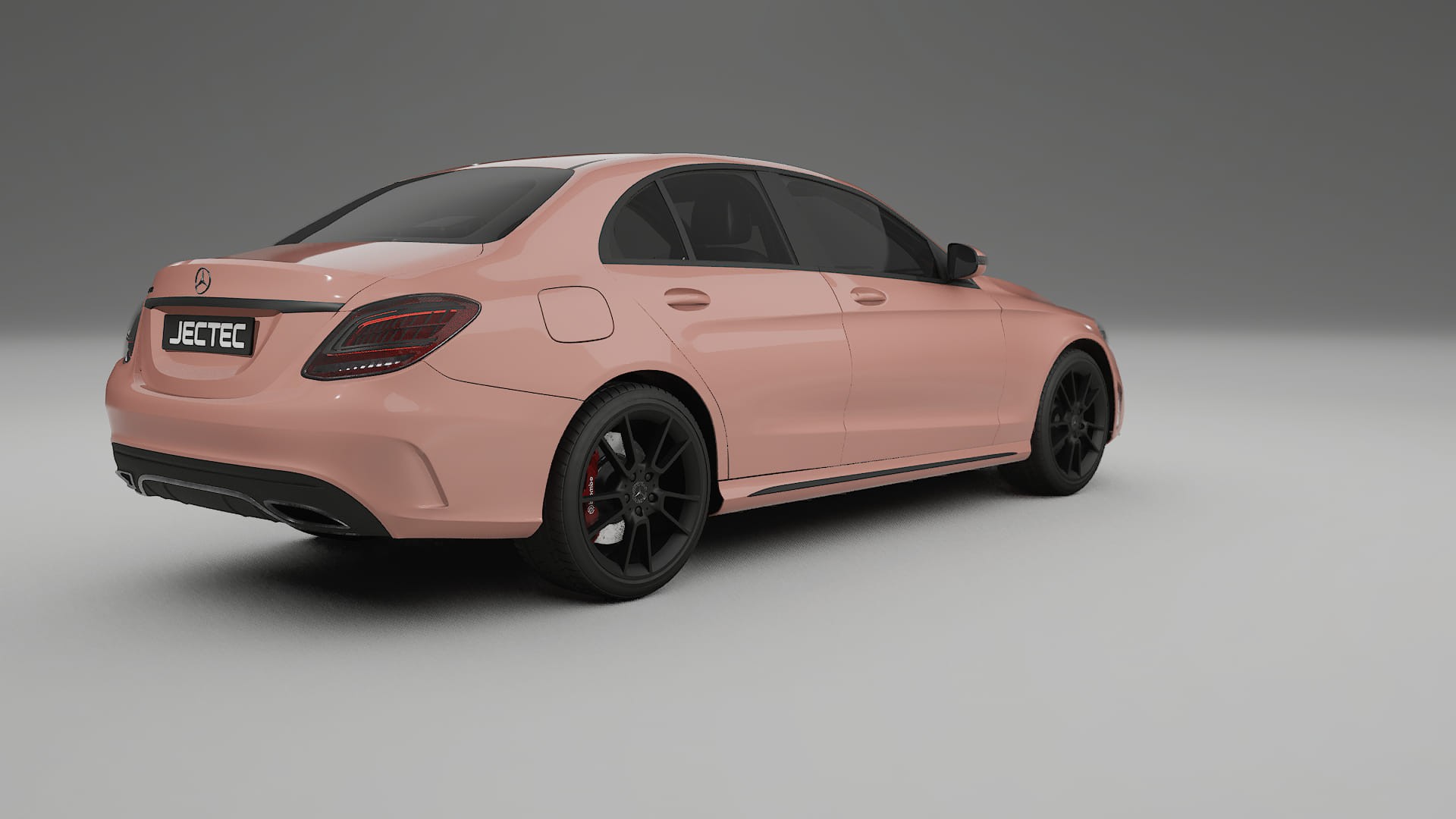 Mercedes C-Class W205 AMG sedan TPU Paint Protection Film | BLUSH Color Change PPF Full Pre-Cut Kit