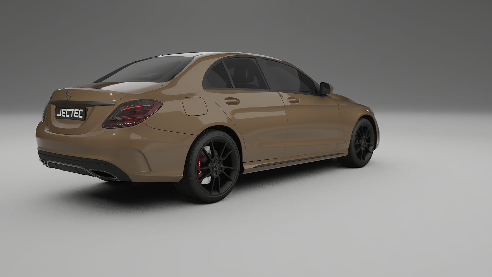 Mercedes C-Class W205 AMG sedan TPU Paint Protection Film | SAHARA Color Change PPF Full Pre-Cut Kit