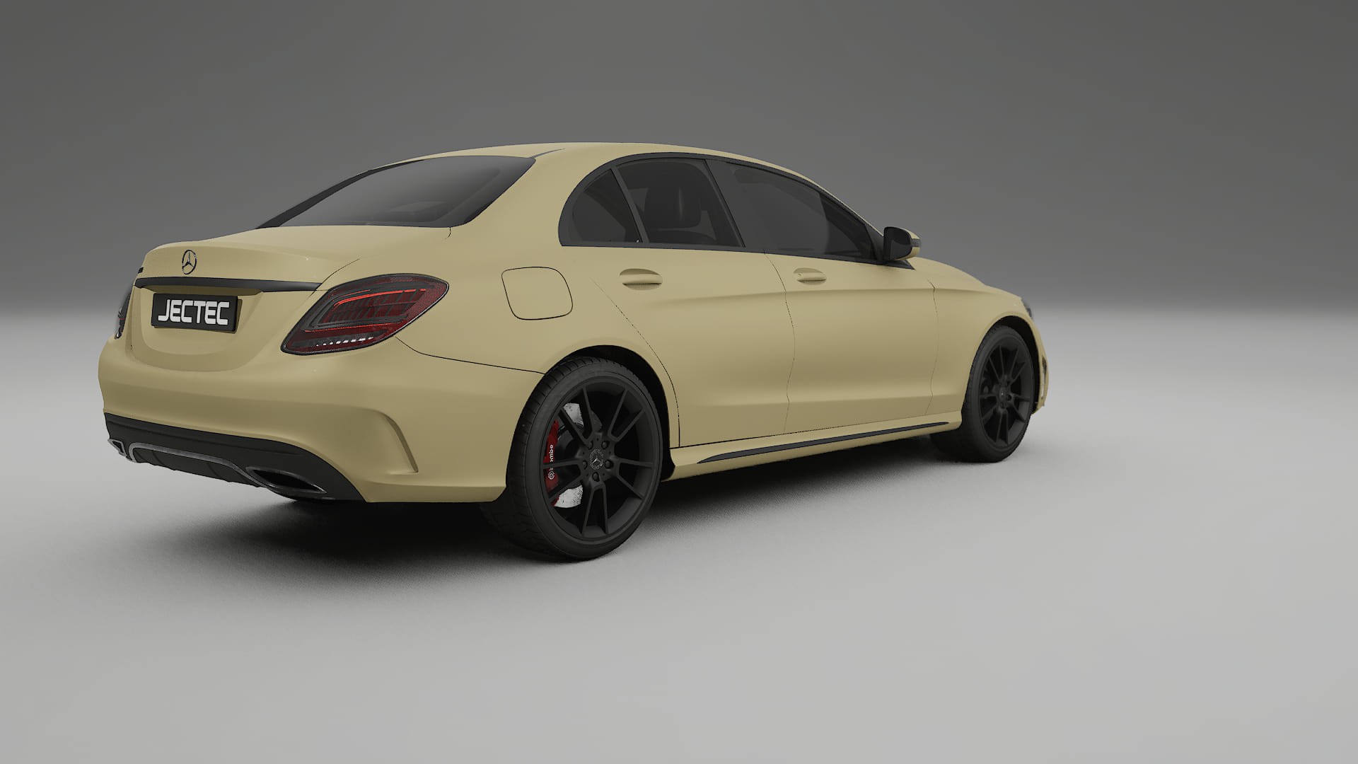 Mercedes C-Class W205 AMG sedan TPU Paint Protection Film | SAND Color Change PPF Full Pre-Cut Kit