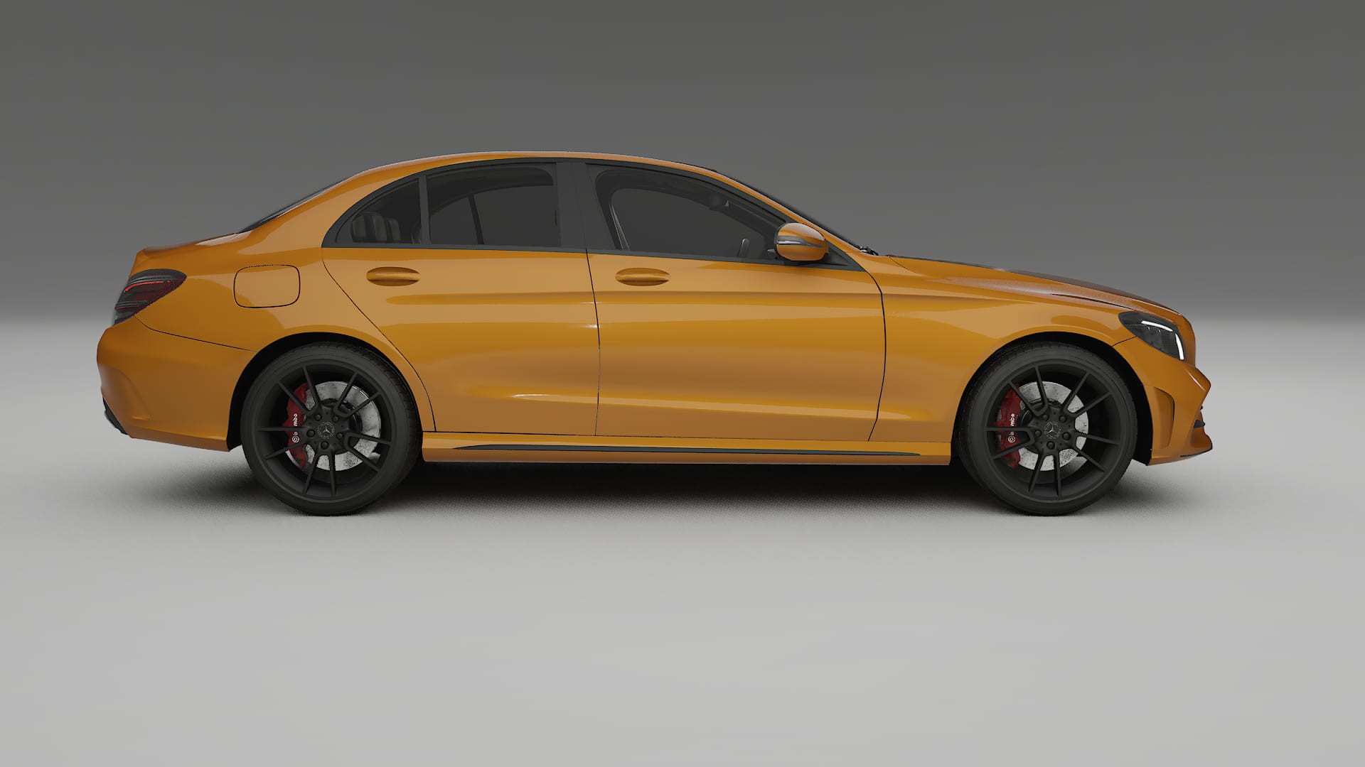Mercedes C-Class W205 AMG sedan TPU Paint Protection Film | DAISY Color Change PPF Full Pre-Cut Kit
