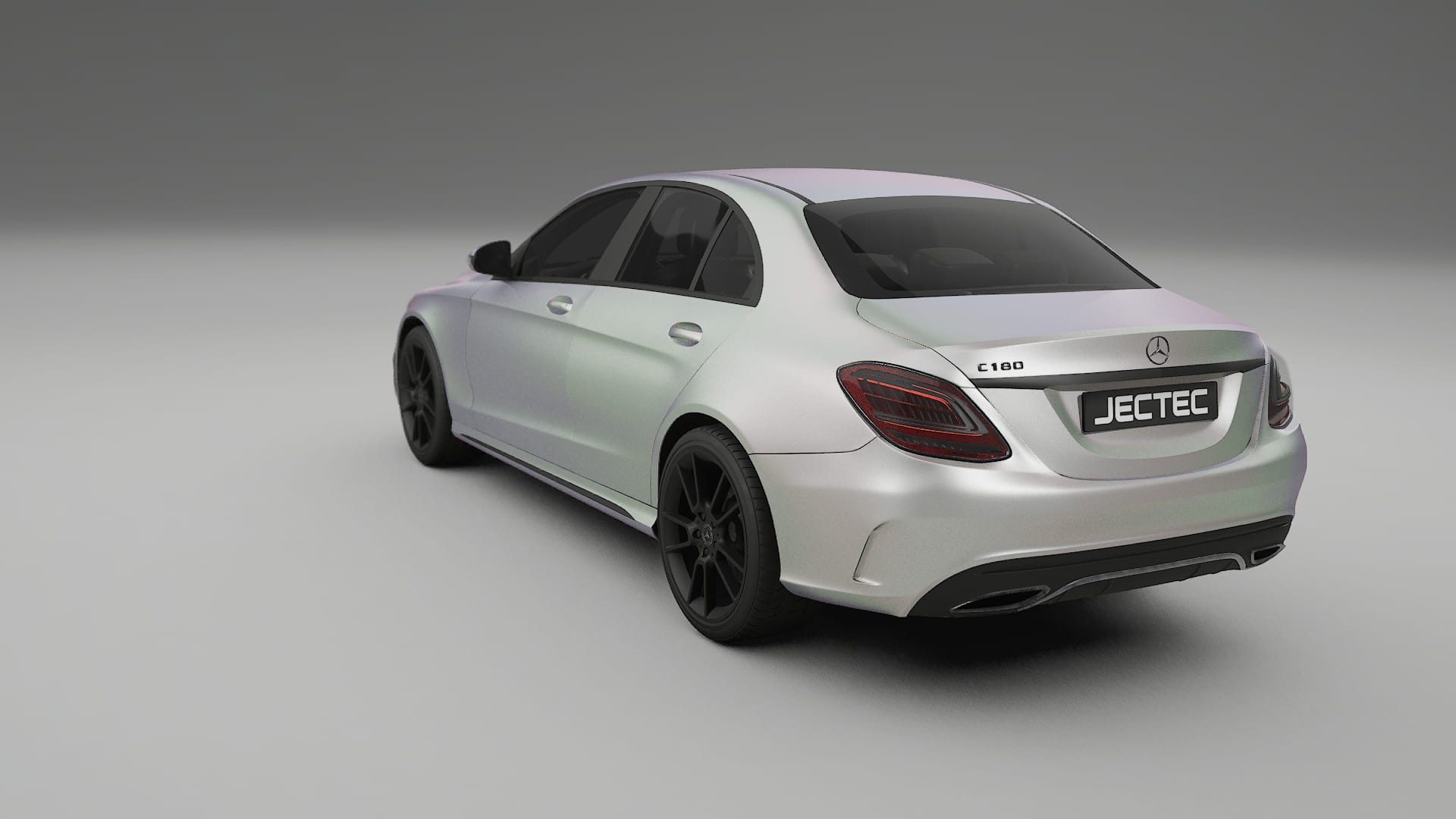Mercedes C-Class W205 AMG sedan TPU Paint Protection Film | NEBULA Color Change PPF Full Pre-Cut Kit