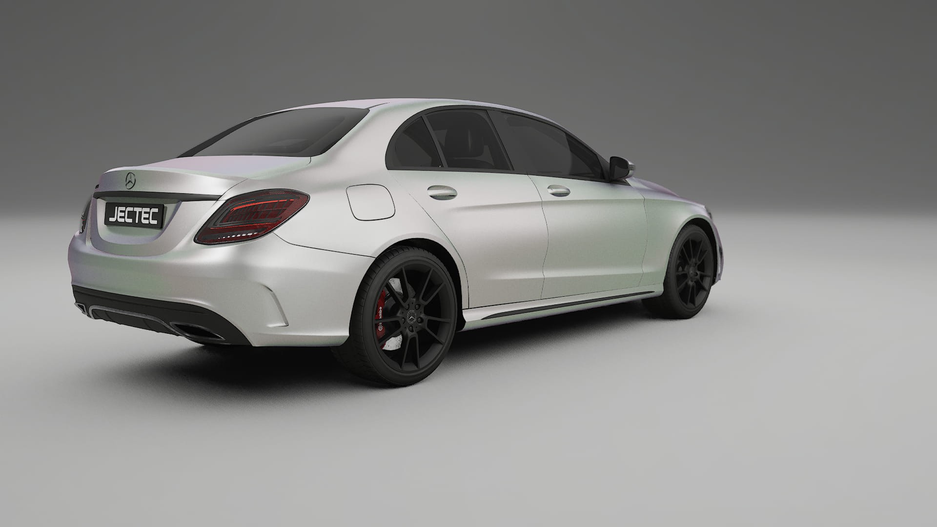 Mercedes C-Class W205 AMG sedan TPU Paint Protection Film | NEBULA Color Change PPF Full Pre-Cut Kit