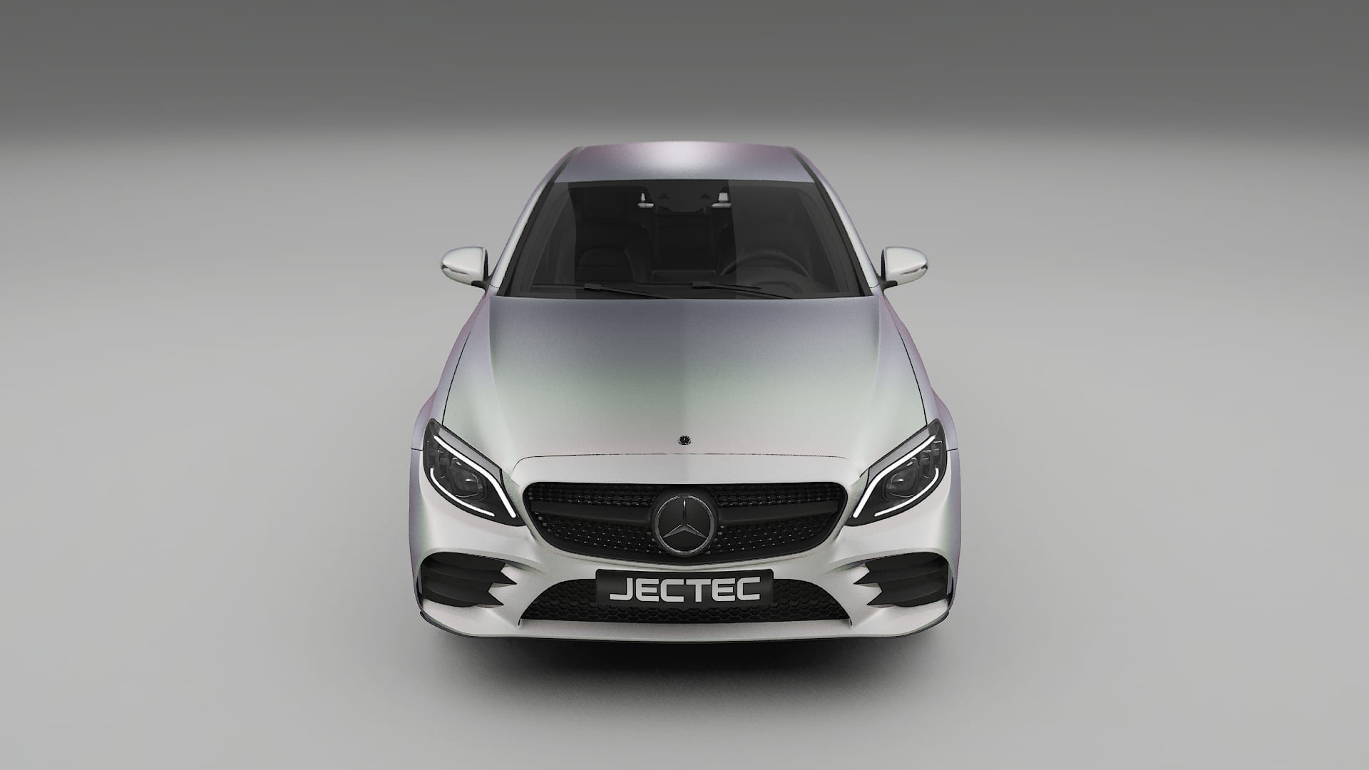 Mercedes C-Class W205 AMG sedan TPU Paint Protection Film | NEBULA Color Change PPF Full Pre-Cut Kit