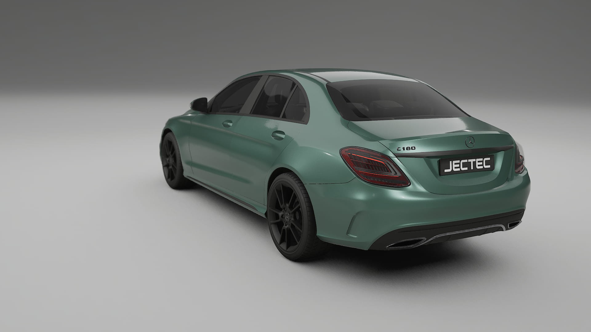Mercedes C-Class W205 AMG sedan TPU Paint Protection Film | EVERGREEN Color Change PPF Full Pre-Cut Kit