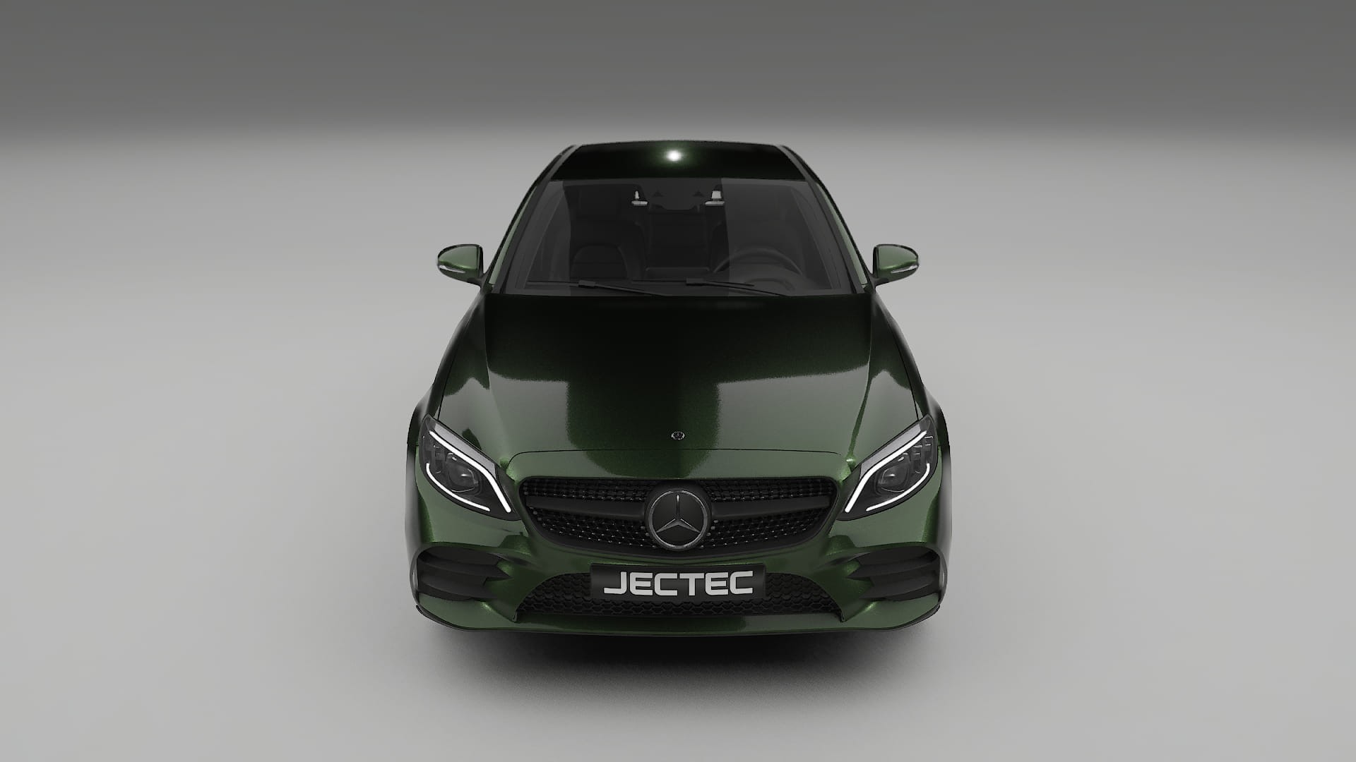 Mercedes C-Class W205 AMG sedan TPU Paint Protection Film | LAGOON Color Change PPF Full Pre-Cut Kit