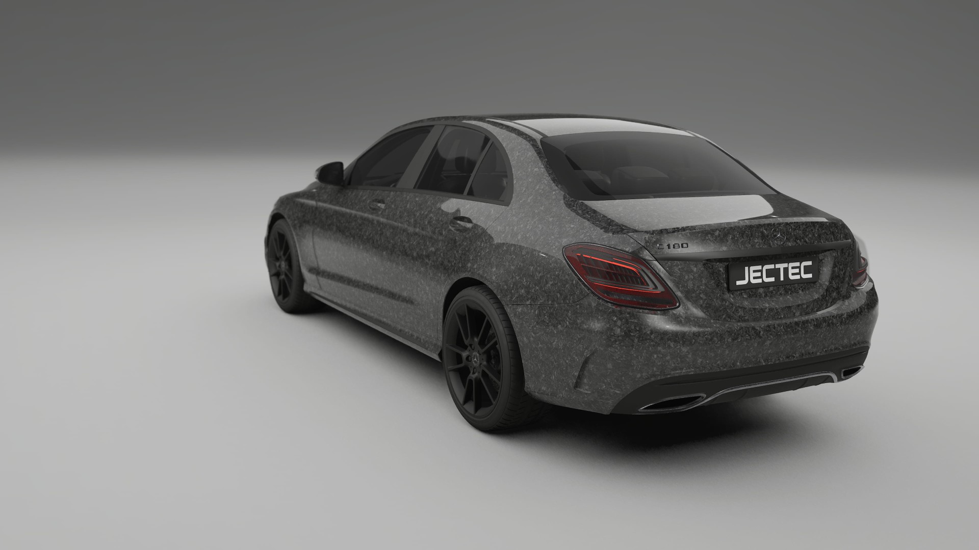 Mercedes C-Class W205 AMG sedan TPU Paint Protection Film | FORGED S Color Change PPF Full Pre-Cut Kit