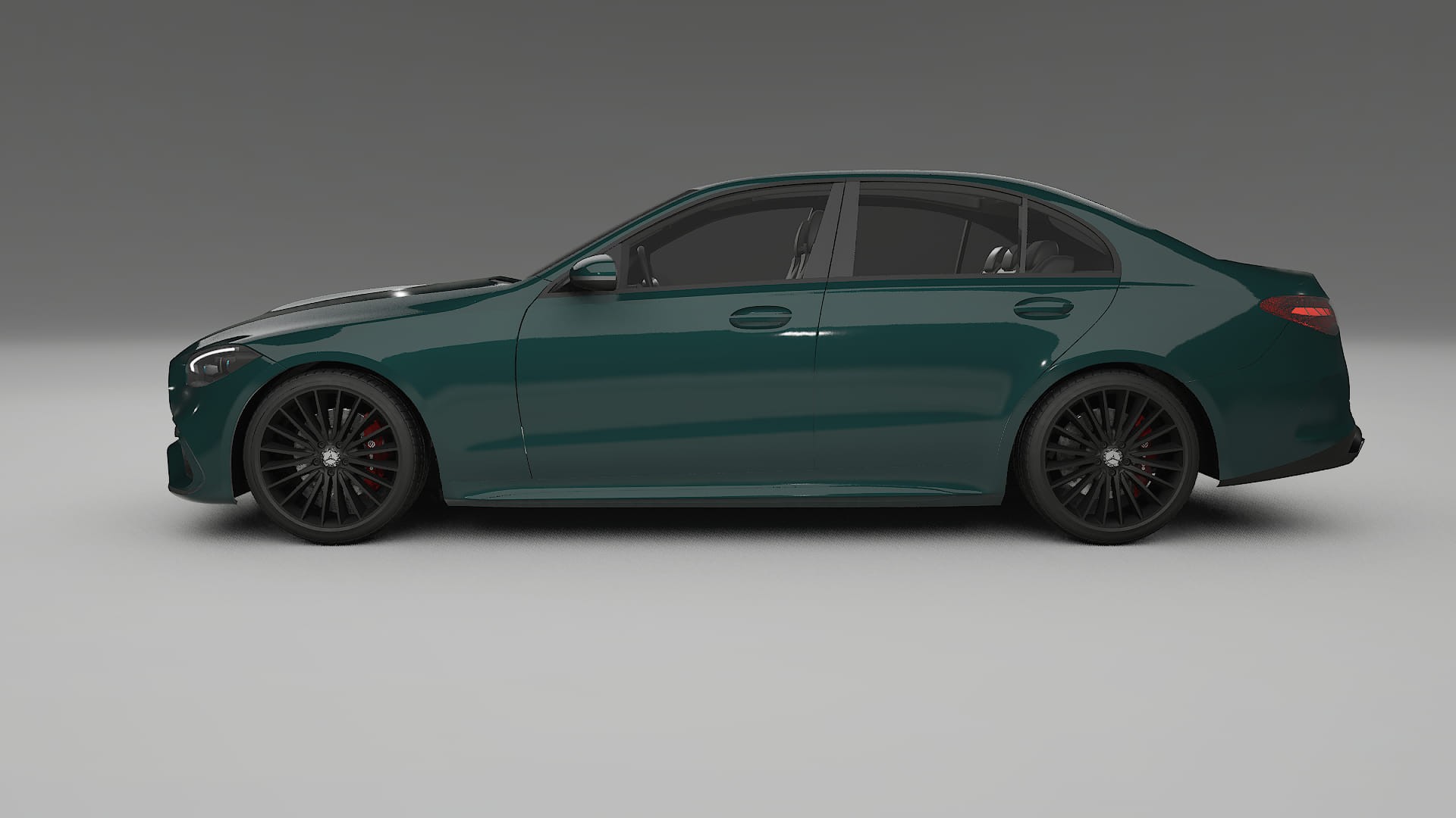 Mercedes C-Class W206 TPU Paint Protection Film | INFERNO Color Change PPF Full Pre-Cut Kit