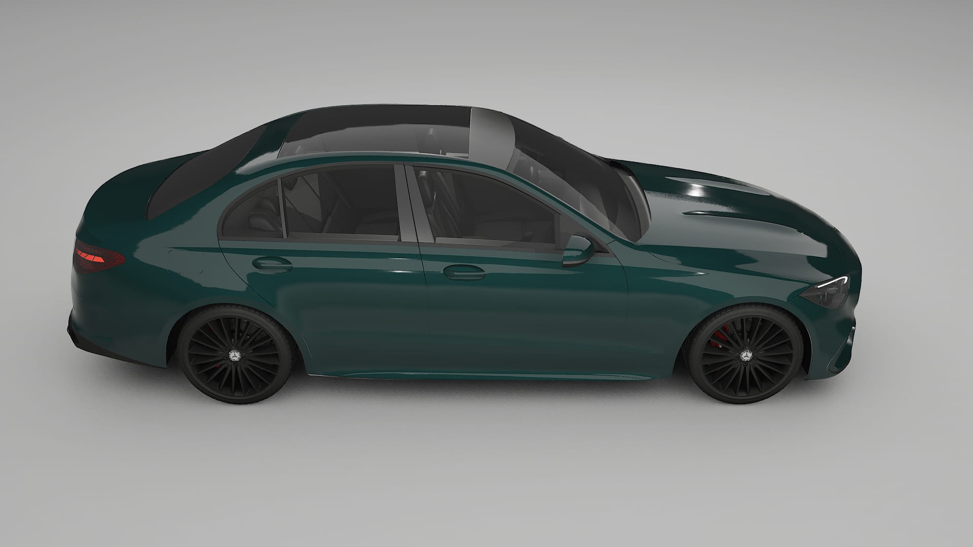 Mercedes C-Class W206 TPU Paint Protection Film | INFERNO Color Change PPF Full Pre-Cut Kit