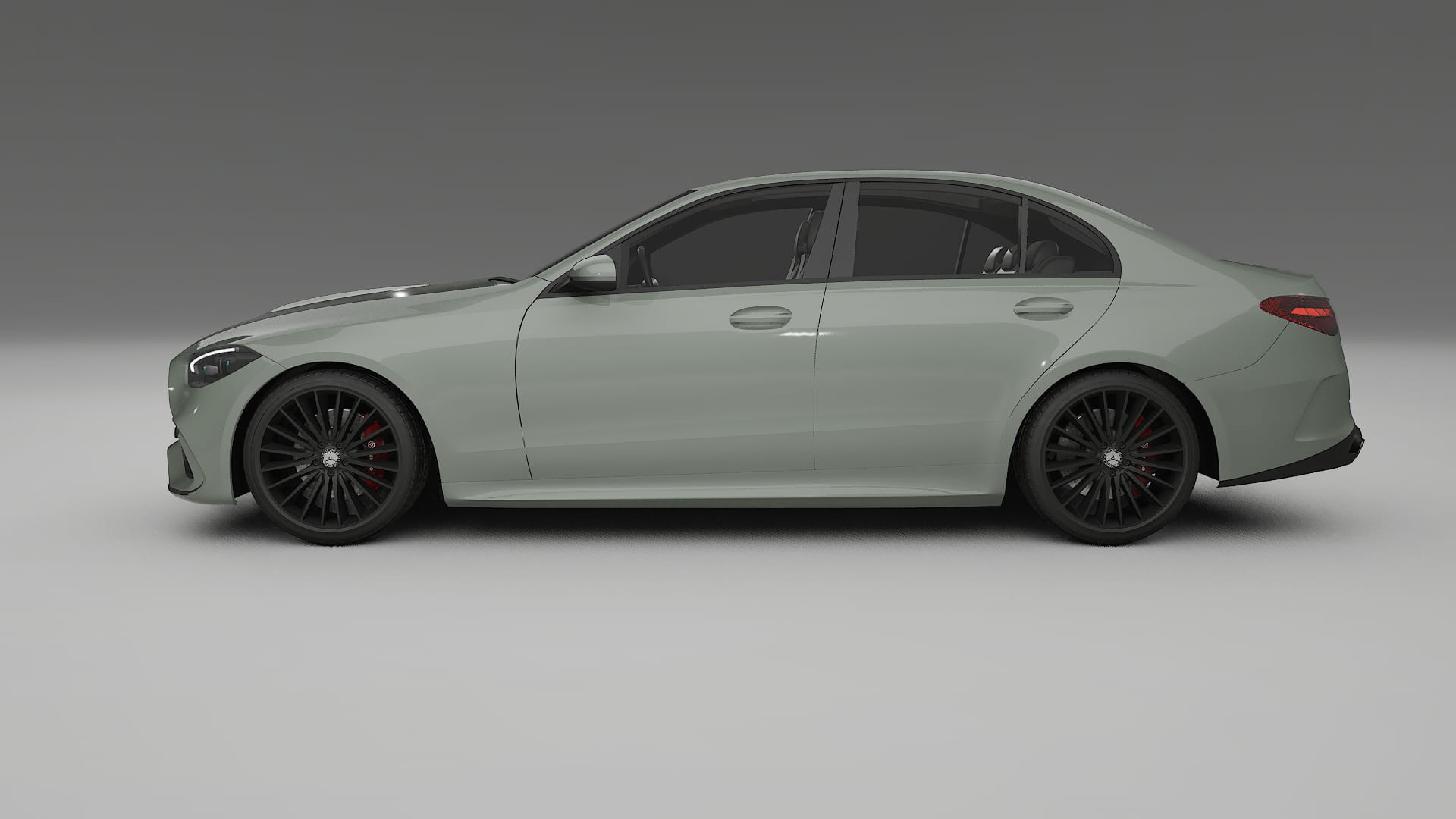 Mercedes C-Class W206 TPU Paint Protection Film | SLATE Color Change PPF Full Pre-Cut Kit