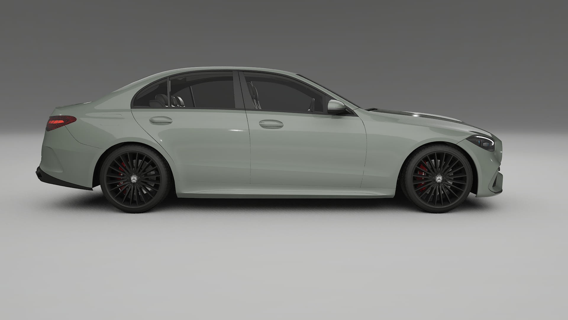 Mercedes C-Class W206 TPU Paint Protection Film | SLATE Color Change PPF Full Pre-Cut Kit