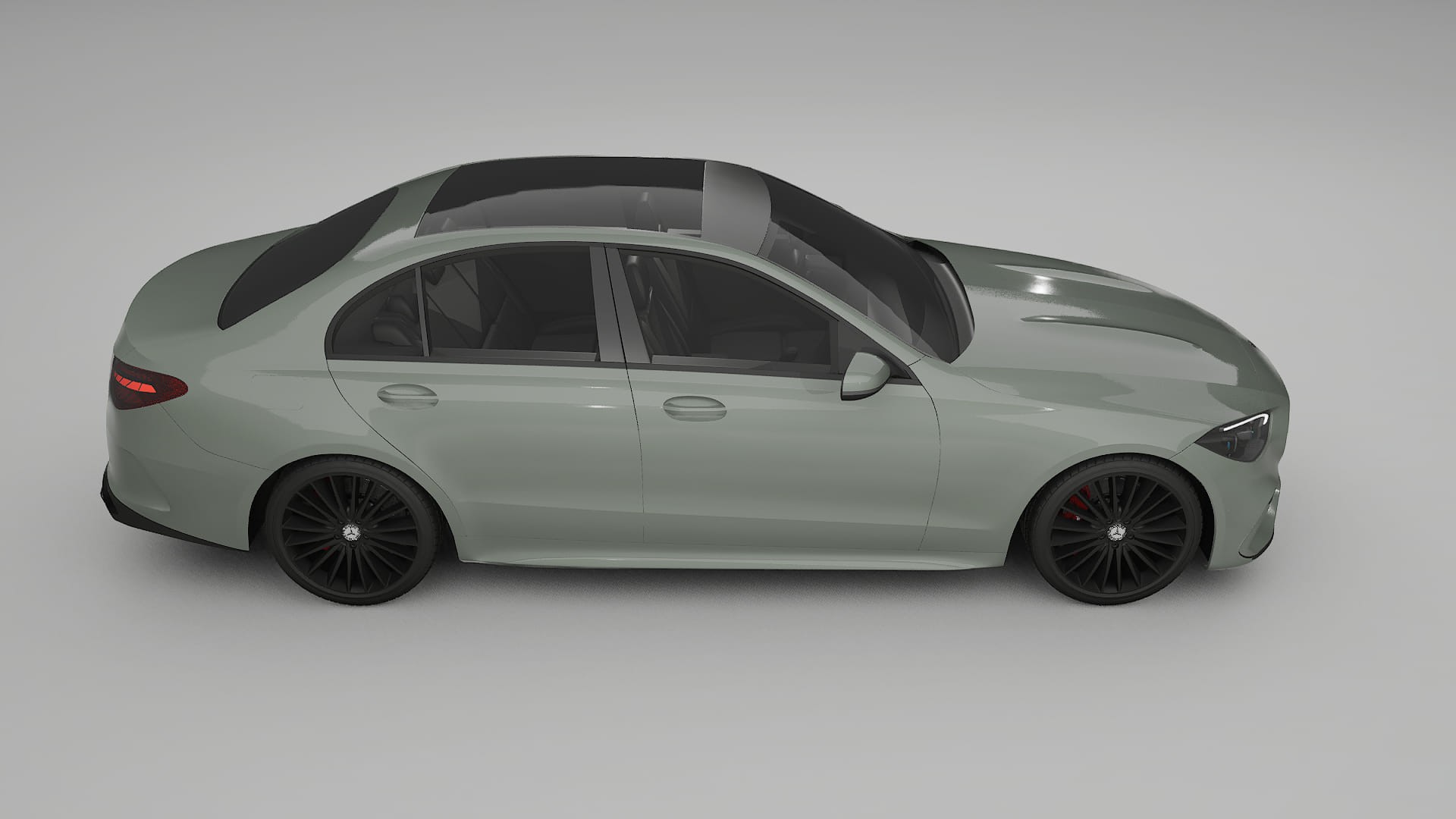 Mercedes C-Class W206 TPU Paint Protection Film | SLATE Color Change PPF Full Pre-Cut Kit