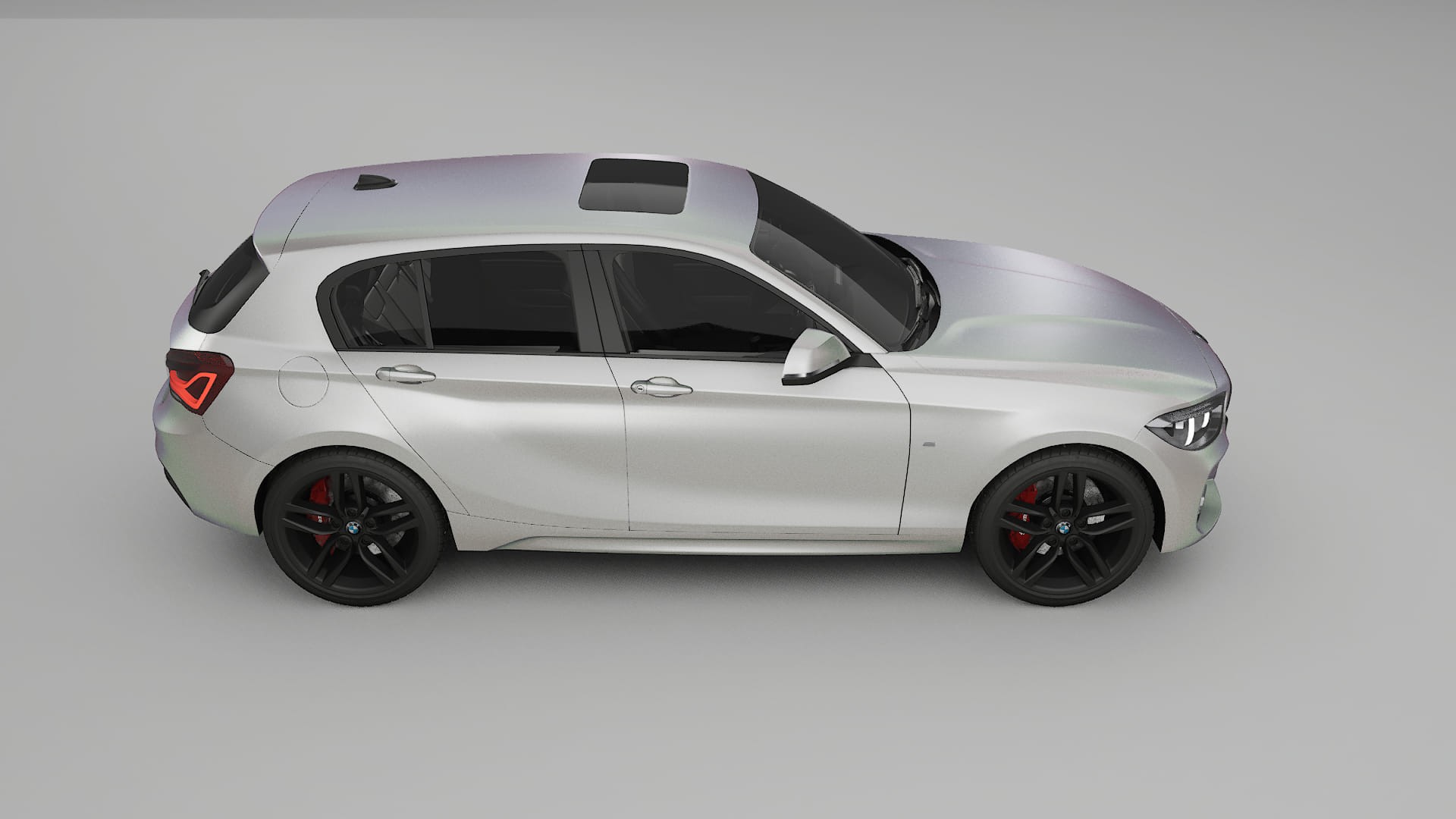 BMW 1 F20 facelift LCI TPU Paint Protection Film | NEBULA Color Change PPF Full Pre-Cut Kit
