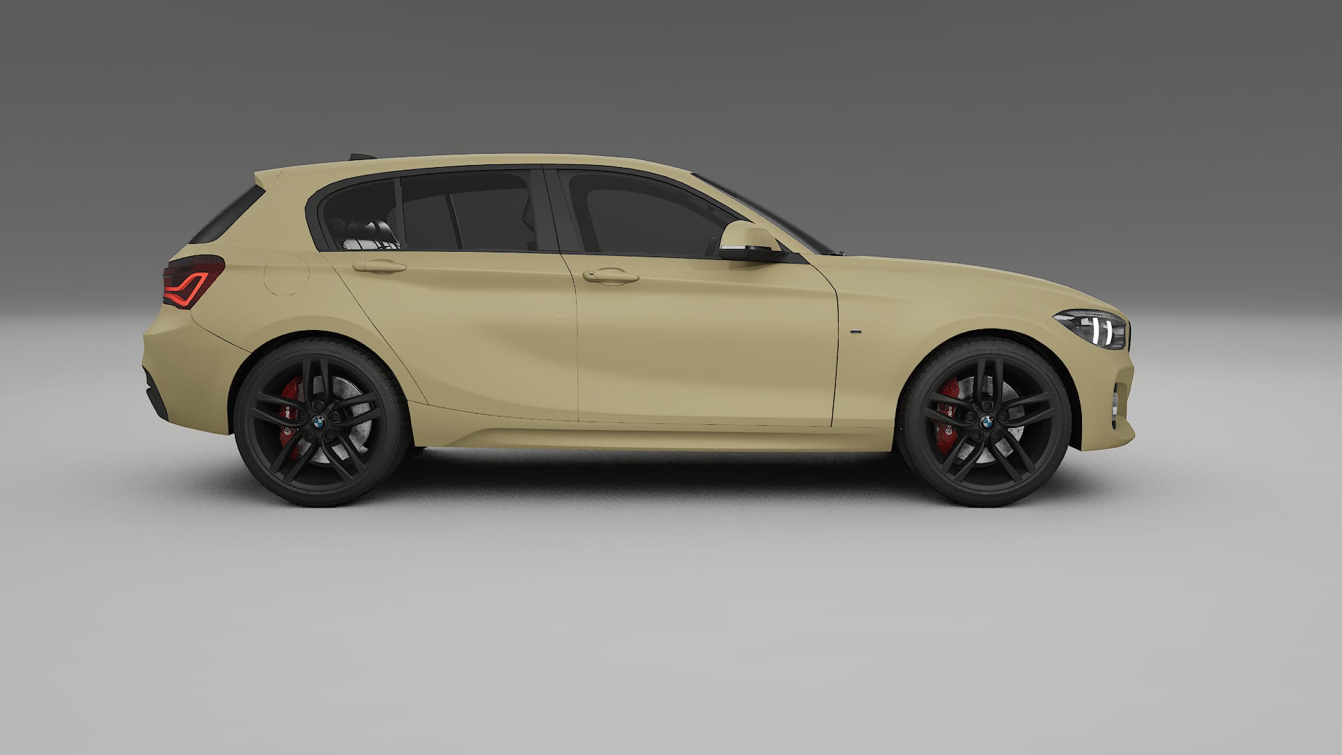 BMW 1 F20 facelift LCI TPU Paint Protection Film | SAND Color Change PPF Full Pre-Cut Kit