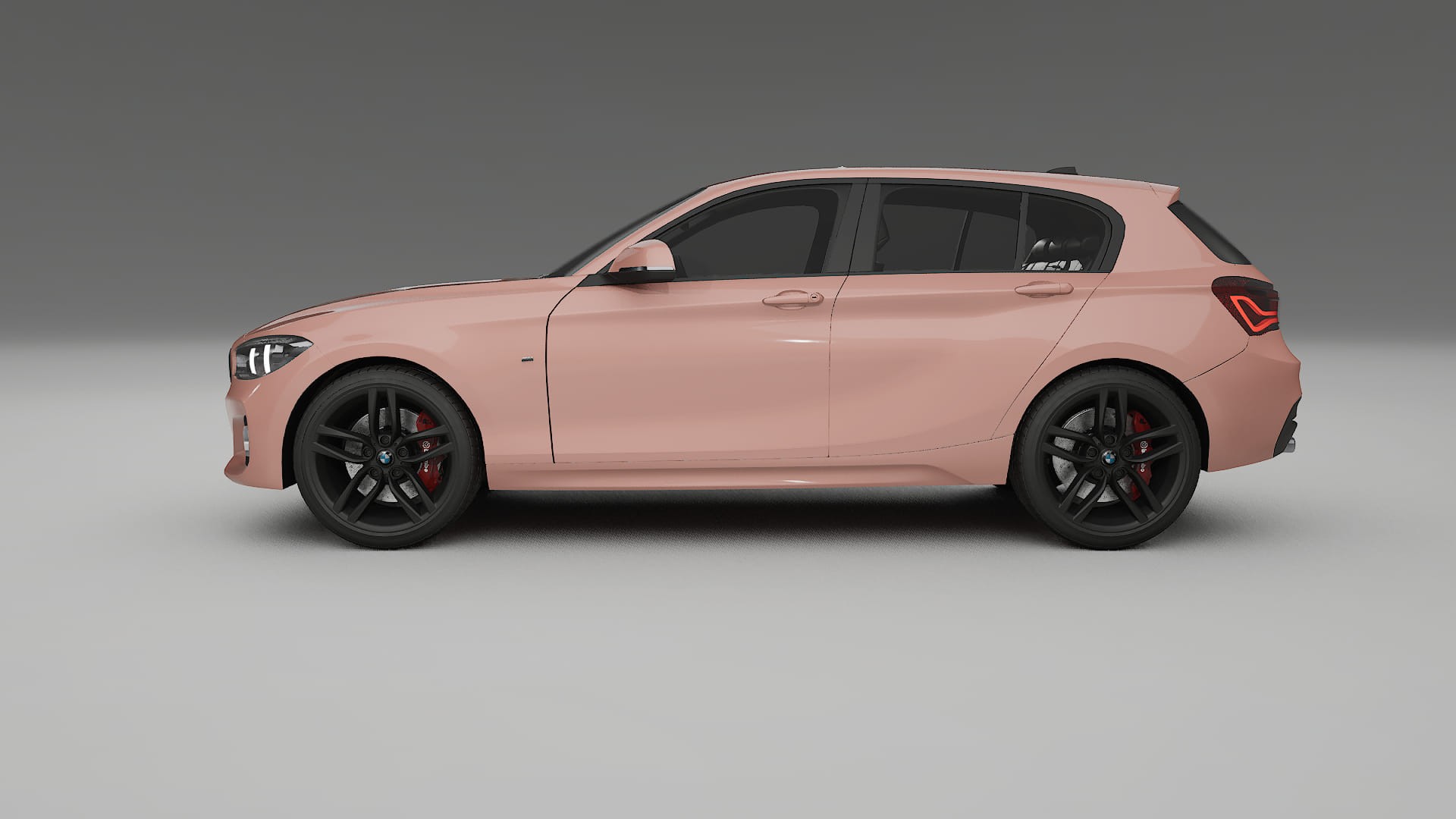 BMW 1 F20 facelift LCI TPU Paint Protection Film | BLUSH Color Change PPF Full Pre-Cut Kit
