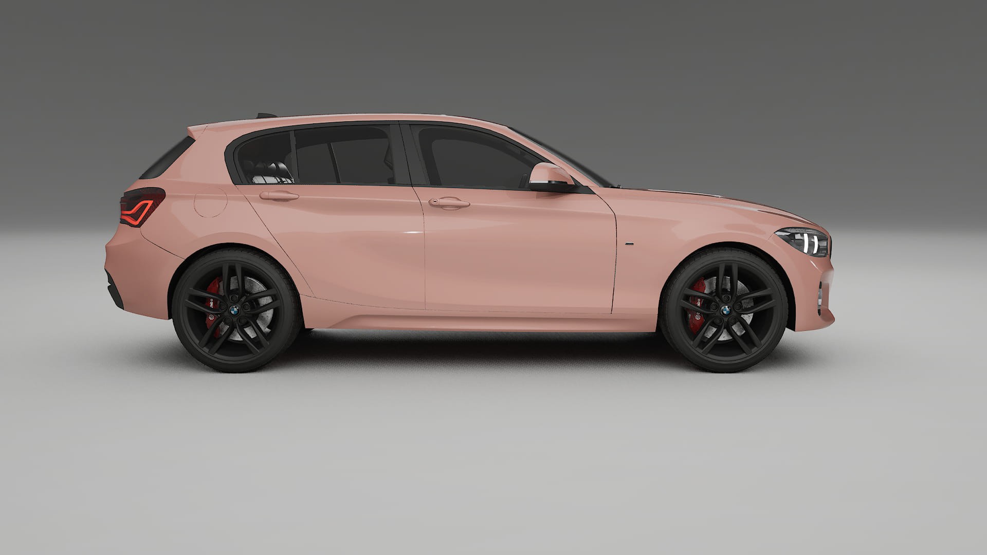 BMW 1 F20 facelift LCI TPU Paint Protection Film | BLUSH Color Change PPF Full Pre-Cut Kit