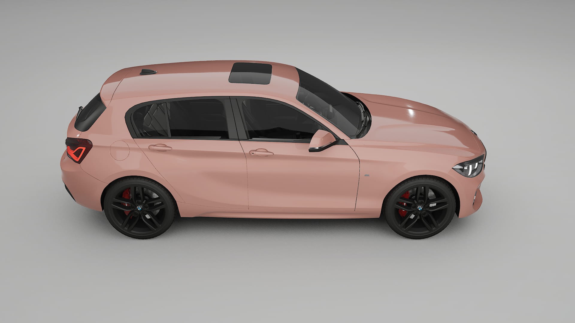 BMW 1 F20 facelift LCI TPU Paint Protection Film | BLUSH Color Change PPF Full Pre-Cut Kit