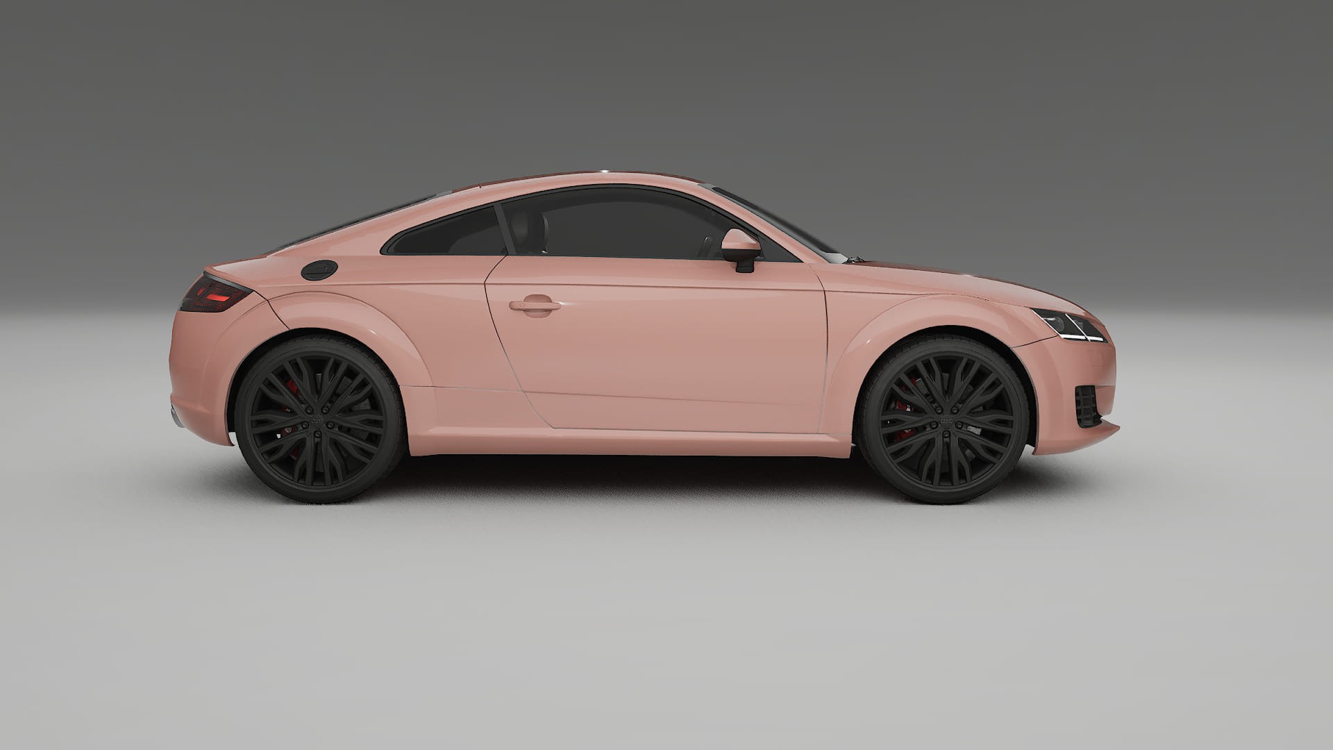 Audi TT Coupe 8S prefacelift pre-LCI TPU Paint Protection Film | BLUSH Color Change PPF Full Pre-Cut Kit
