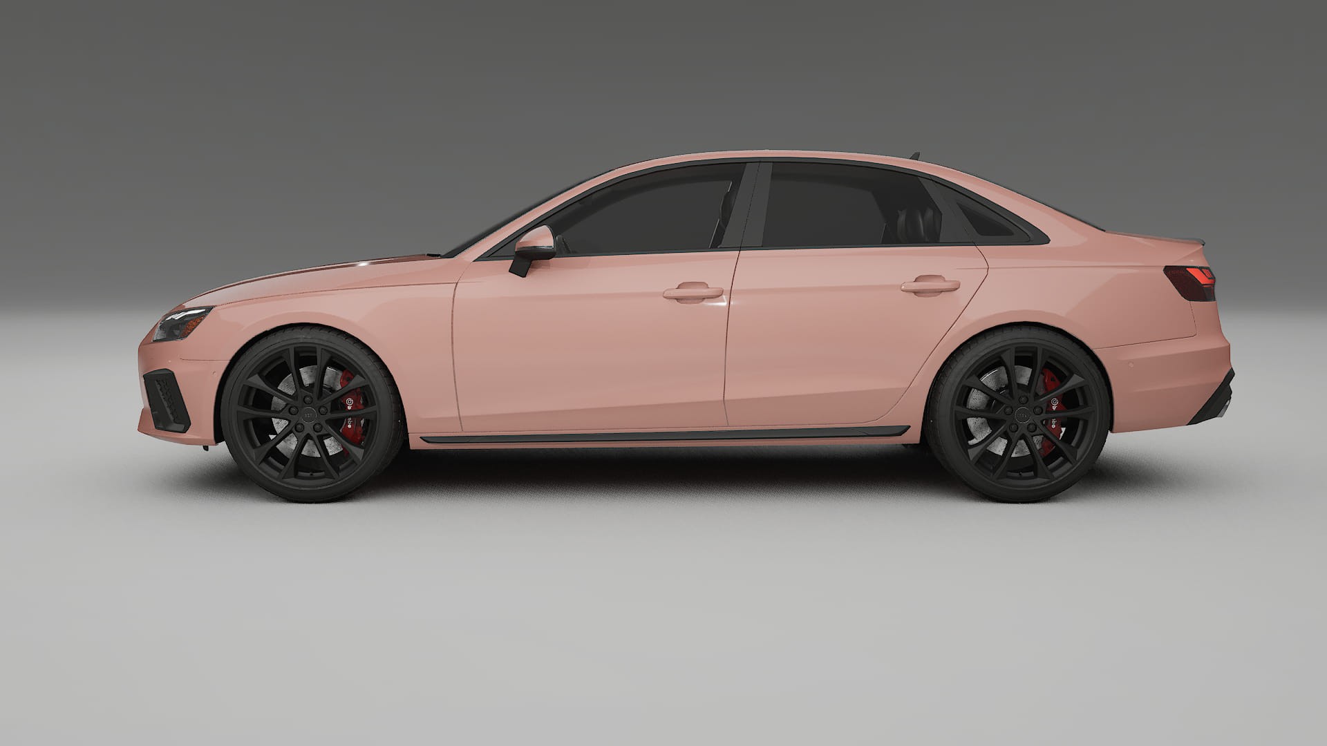 Audi S4 Sedan B9 facelift LCI TPU Paint Protection Film | BLUSH Color Change PPF Full Pre-Cut Kit