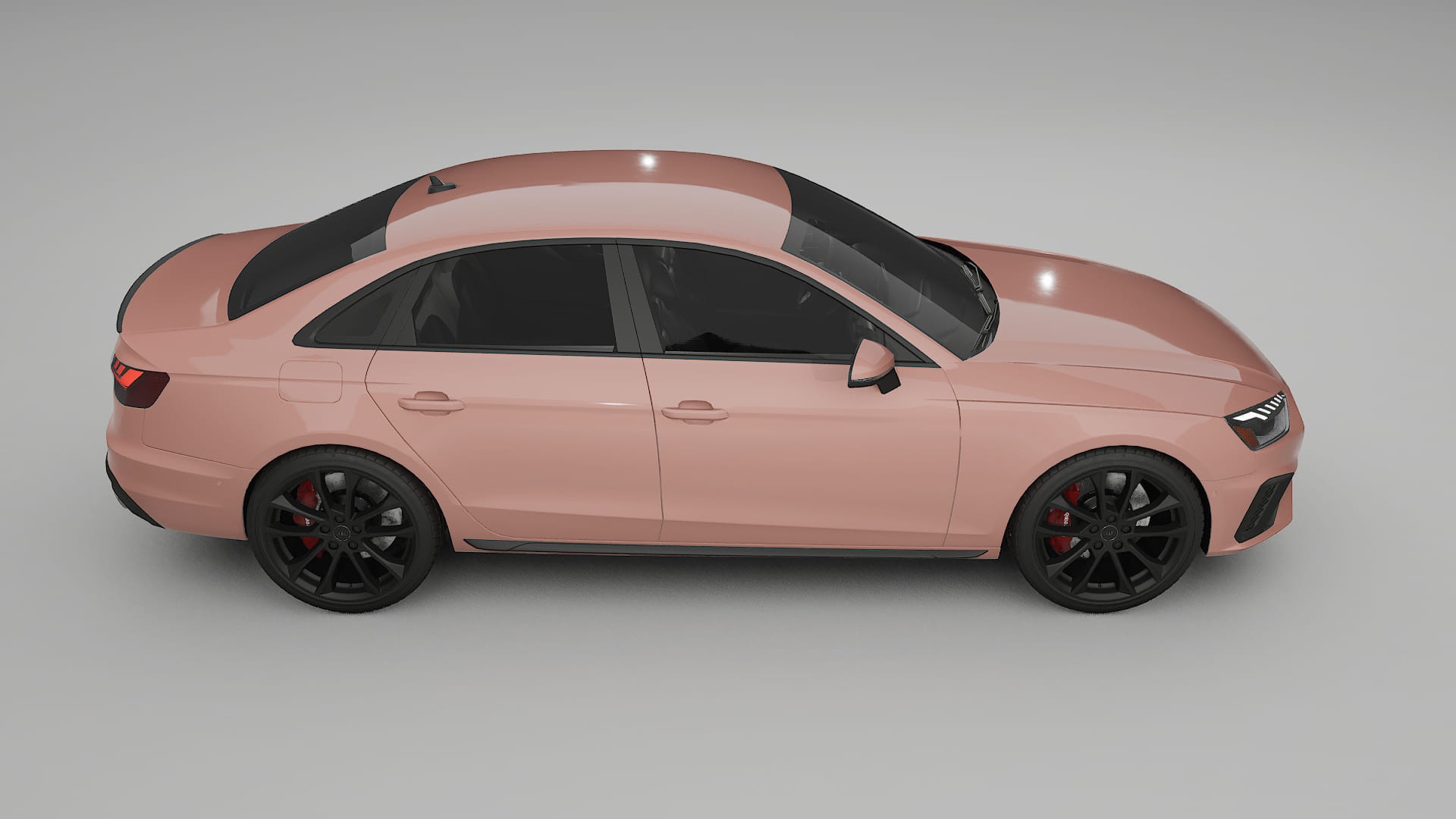 Audi S4 Sedan B9 facelift LCI TPU Paint Protection Film | BLUSH Color Change PPF Full Pre-Cut Kit