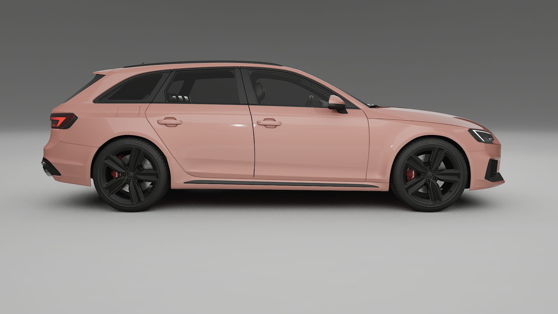 Audi RS4 Avant B9 prefacelift pre-LCI TPU Paint Protection Film | BLUSH Color Change PPF Full Pre-Cut Kit
