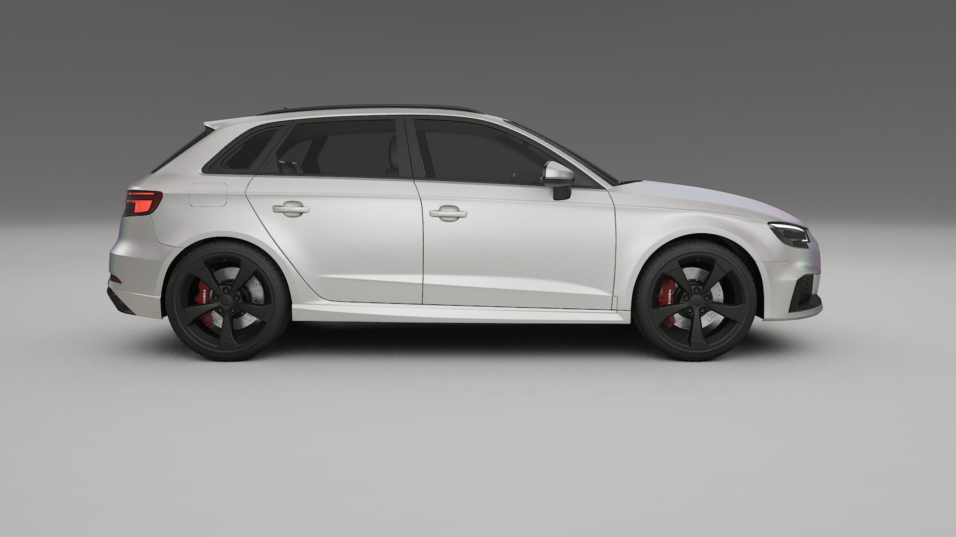Audi RS3 Sportback 8V facelift LCI TPU Paint Protection Film | NEBULA Color Change PPF Full Pre-Cut Kit