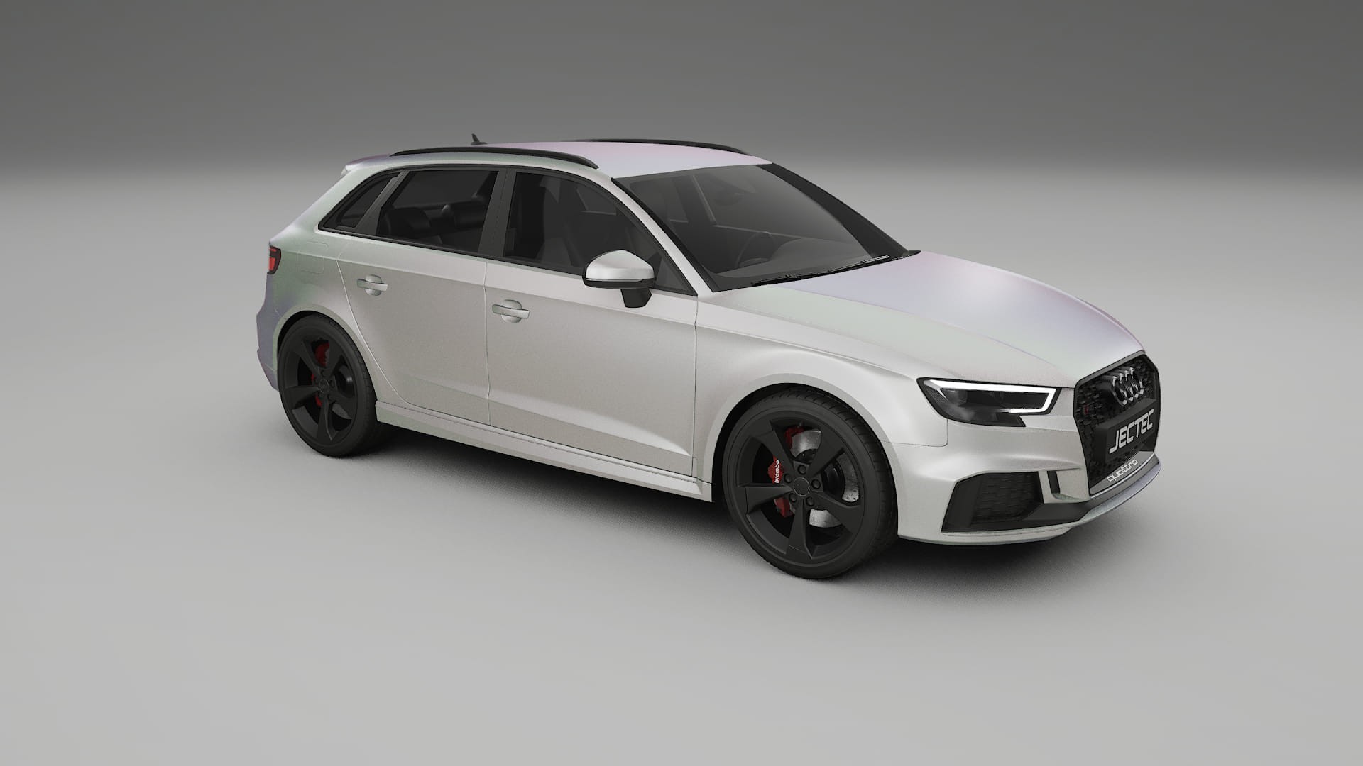 Audi RS3 Sportback 8V facelift LCI TPU Paint Protection Film | NEBULA Color Change PPF Full Pre-Cut Kit