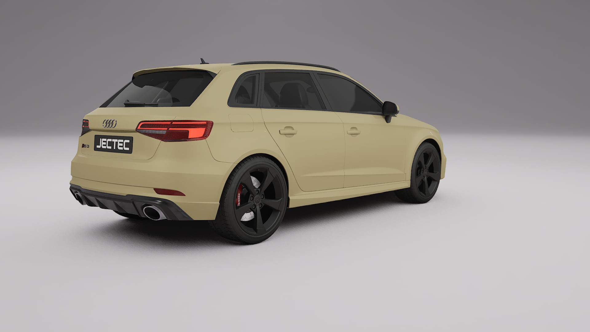 Audi RS3 Sportback 8V facelift LCI TPU Paint Protection Film | SAND Color Change PPF Full Pre-Cut Kit