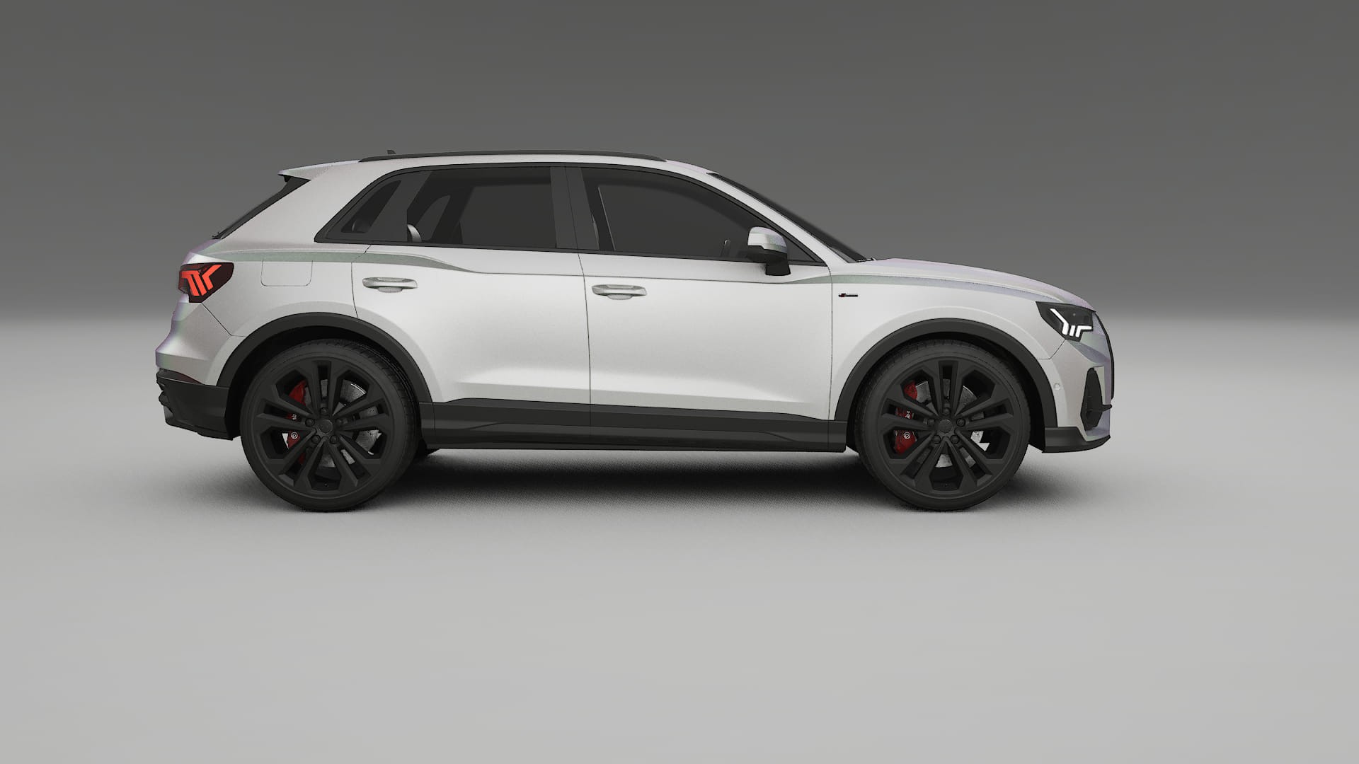 Audi Q3 S-Line F3 TPU Paint Protection Film | NEBULA Color Change PPF Full Pre-Cut Kit