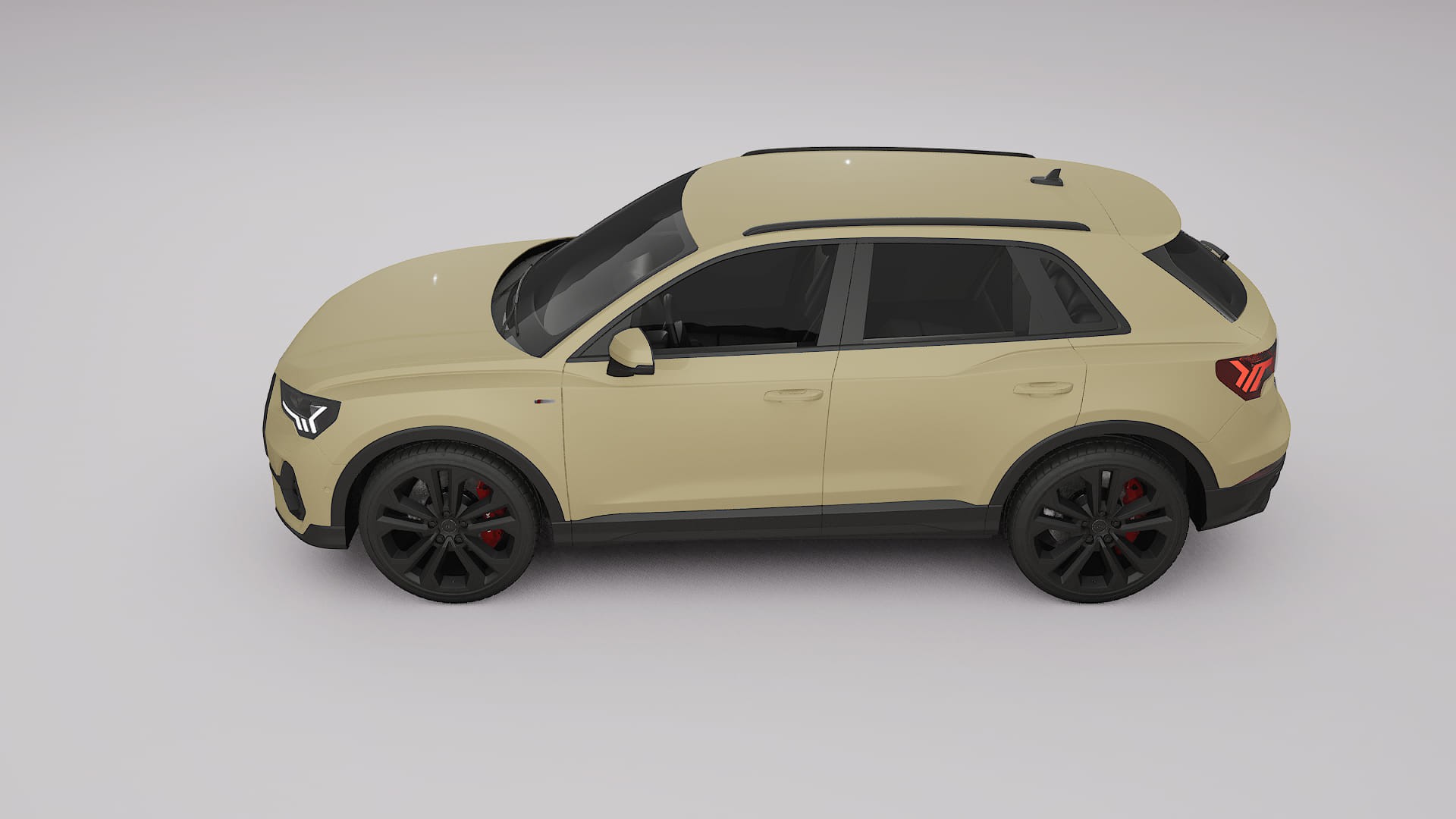 Audi Q3 S-Line F3 TPU Paint Protection Film | SAND Color Change PPF Full Pre-Cut Kit