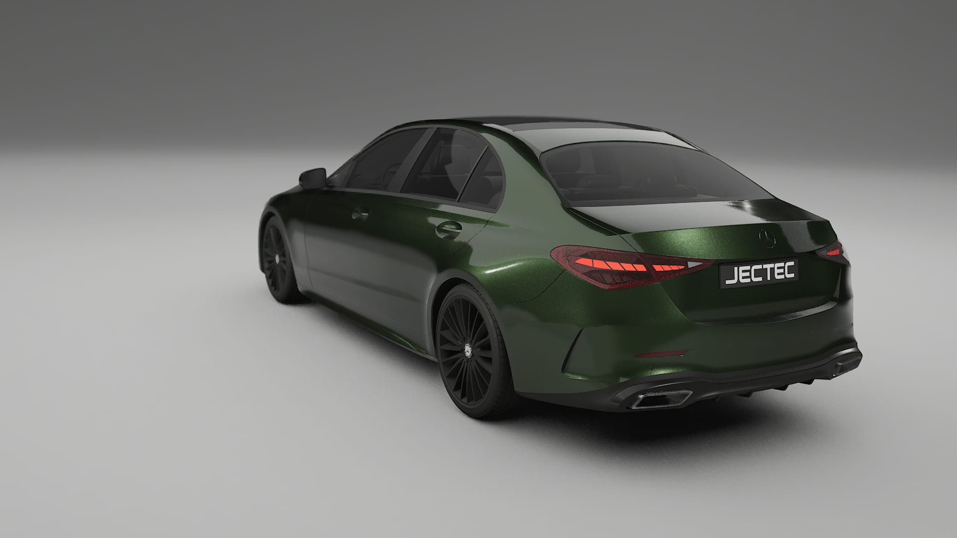 Mercedes C-Class W206 TPU Paint Protection Film | LAGOON Color Change PPF Full Pre-Cut Kit