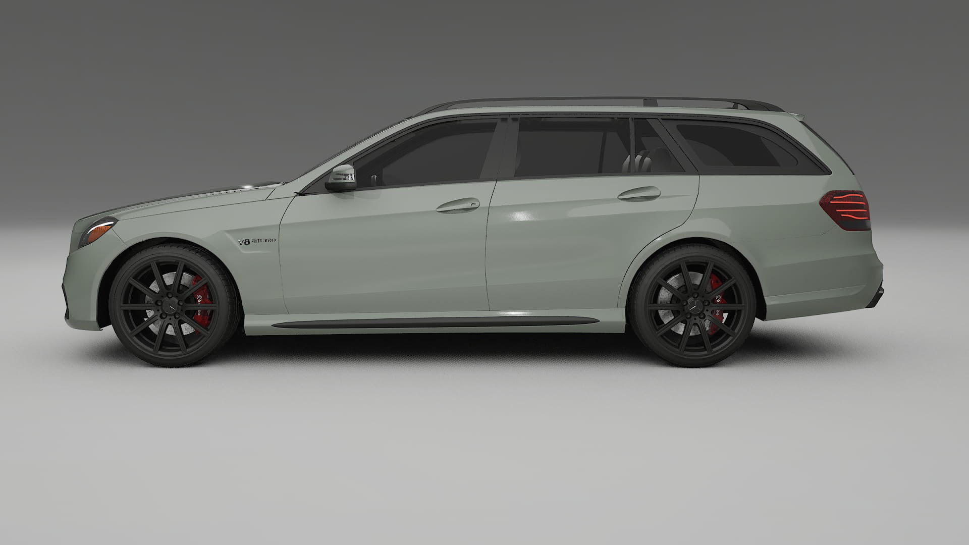 Mercedes E63 AMG Combi W212 facelift LCI TPU Paint Protection Film | SLATE Color Change PPF Full Pre-Cut Kit