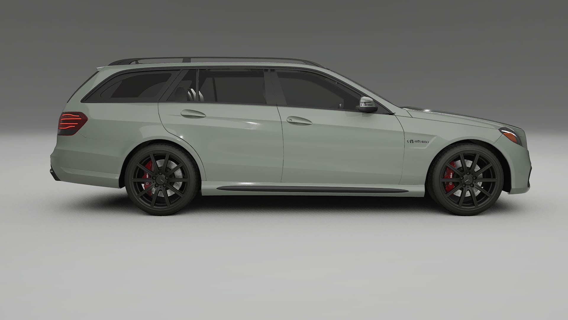 Mercedes E63 AMG Combi W212 facelift LCI TPU Paint Protection Film | SLATE Color Change PPF Full Pre-Cut Kit