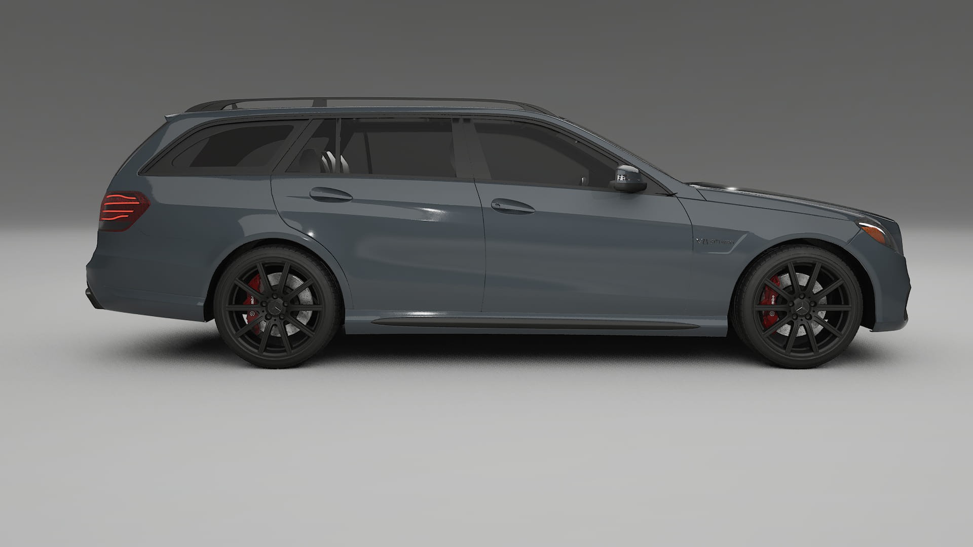 Mercedes E63 AMG Combi W212 facelift LCI TPU Paint Protection Film | GRANITE Color Change PPF Full Pre-Cut Kit