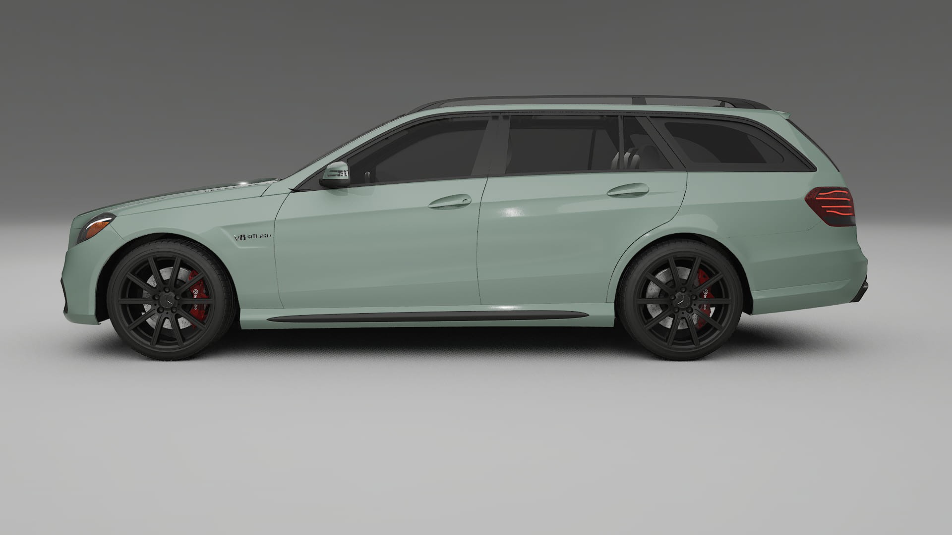 Mercedes E63 AMG Combi W212 facelift LCI TPU Paint Protection Film | CINDER Color Change PPF Full Pre-Cut Kit