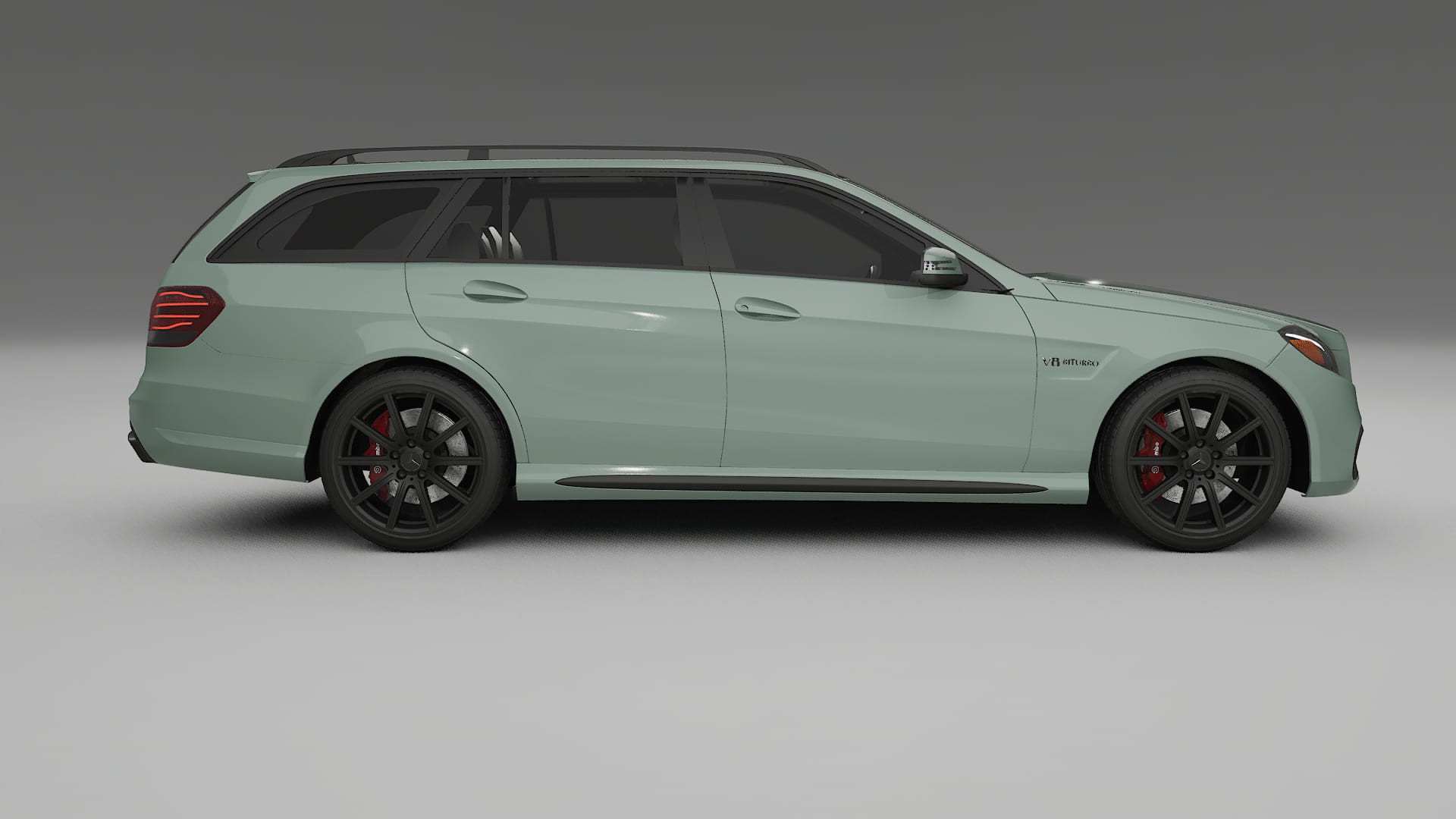 Mercedes E63 AMG Combi W212 facelift LCI TPU Paint Protection Film | CINDER Color Change PPF Full Pre-Cut Kit