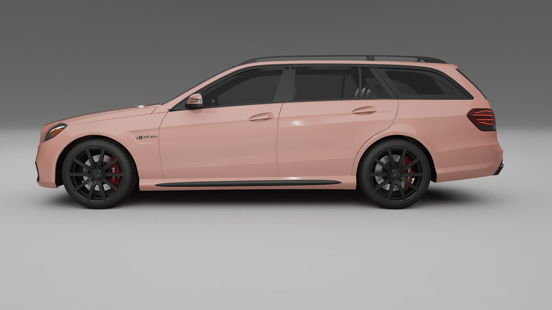 Mercedes E63 AMG Combi W212 facelift LCI TPU Paint Protection Film | BLUSH Color Change PPF Full Pre-Cut Kit