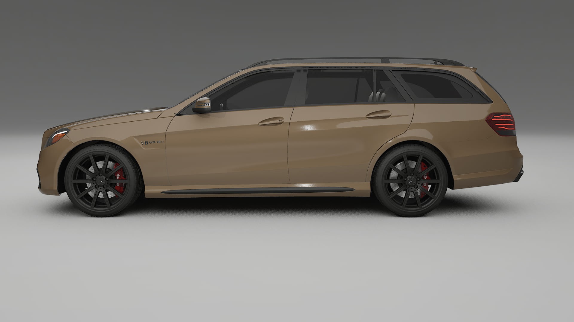 Mercedes E63 AMG Combi W212 facelift LCI TPU Paint Protection Film | SAHARA Color Change PPF Full Pre-Cut Kit