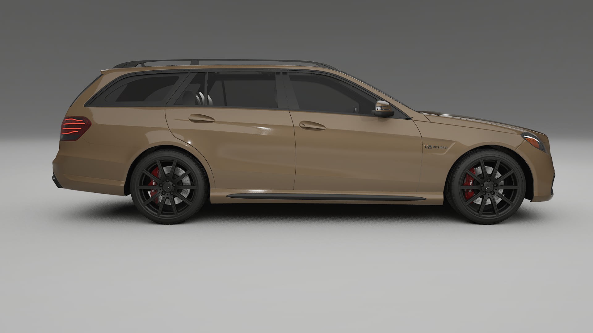 Mercedes E63 AMG Combi W212 facelift LCI TPU Paint Protection Film | SAHARA Color Change PPF Full Pre-Cut Kit