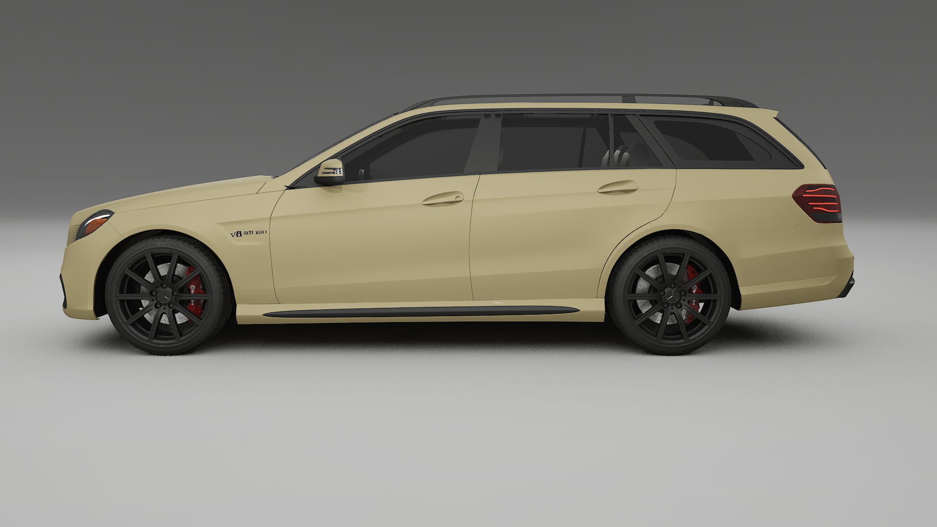 Mercedes E63 AMG Combi W212 facelift LCI TPU Paint Protection Film | SAND Color Change PPF Full Pre-Cut Kit