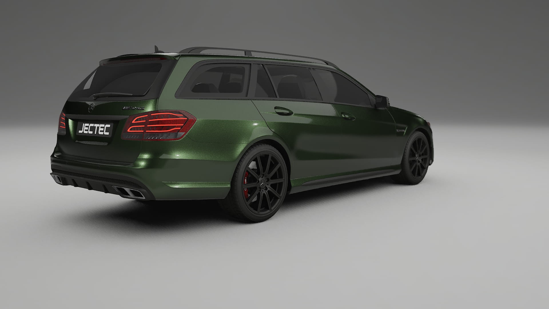 Mercedes E63 AMG Combi W212 facelift LCI TPU Paint Protection Film | LAGOON Color Change PPF Full Pre-Cut Kit