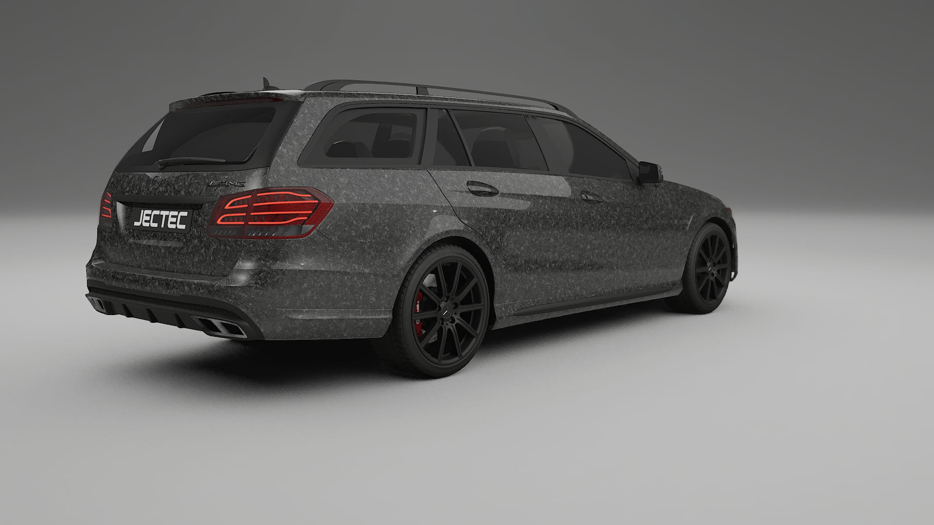 Mercedes E63 AMG Combi W212 facelift LCI TPU Paint Protection Film | FORGED S Color Change PPF Full Pre-Cut Kit