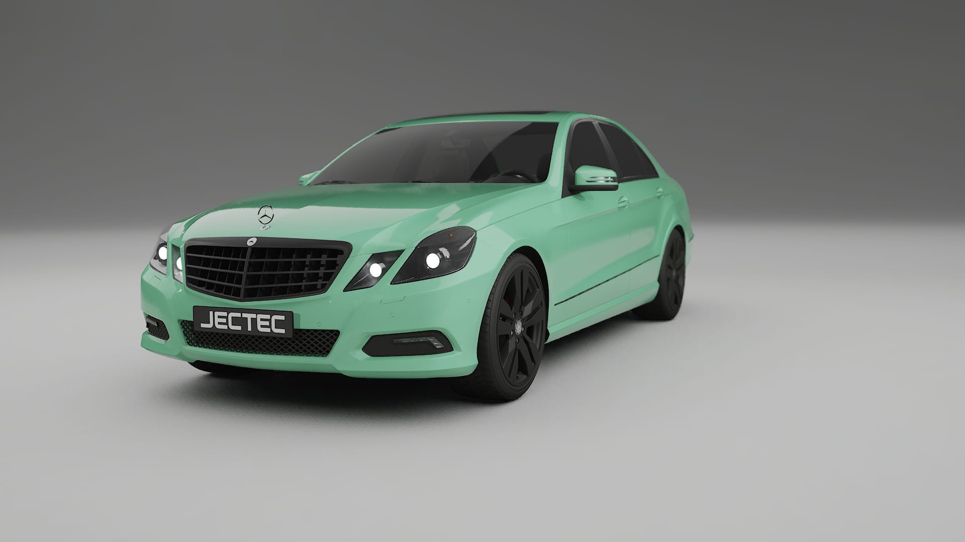 Mercedes E-Class Sedan W212 Prefacelift pre-LCI TPU Paint Protection Film | DUSTY Color Change PPF Full Pre-Cut Kit