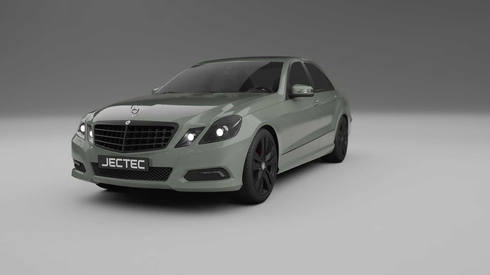 Mercedes E-Class Sedan W212 Prefacelift pre-LCI TPU Paint Protection Film | SLATE Color Change PPF Full Pre-Cut Kit
