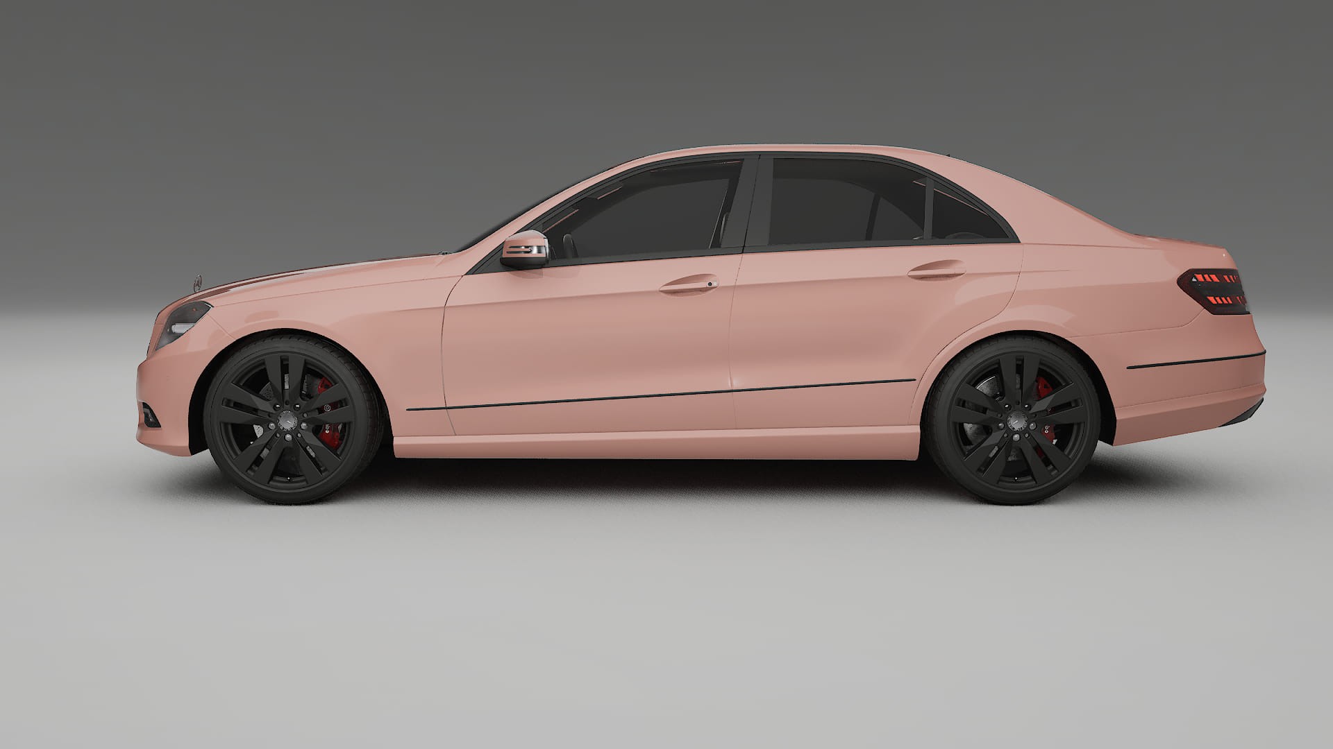 Mercedes E-Class Sedan W212 Prefacelift pre-LCI TPU Paint Protection Film | BLUSH Color Change PPF Full Pre-Cut Kit