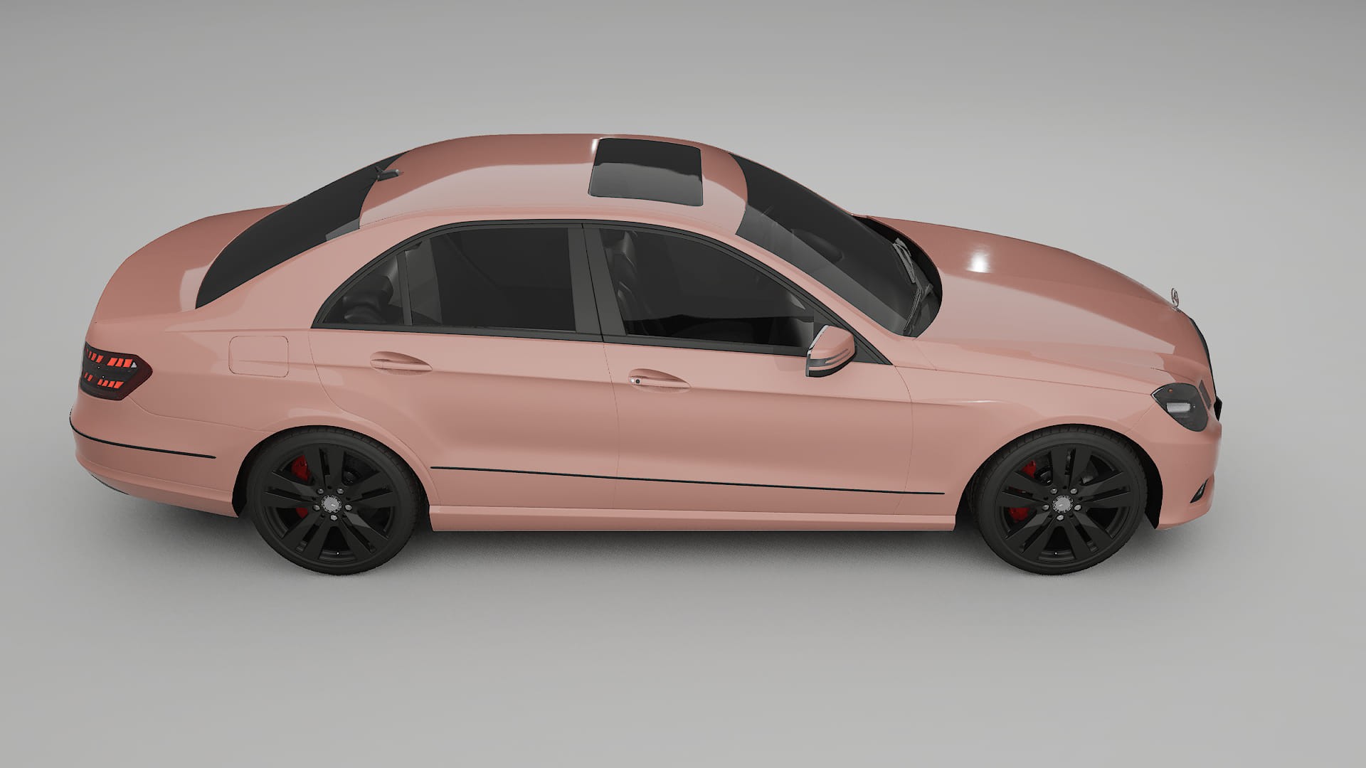 Mercedes E-Class Sedan W212 Prefacelift pre-LCI TPU Paint Protection Film | BLUSH Color Change PPF Full Pre-Cut Kit