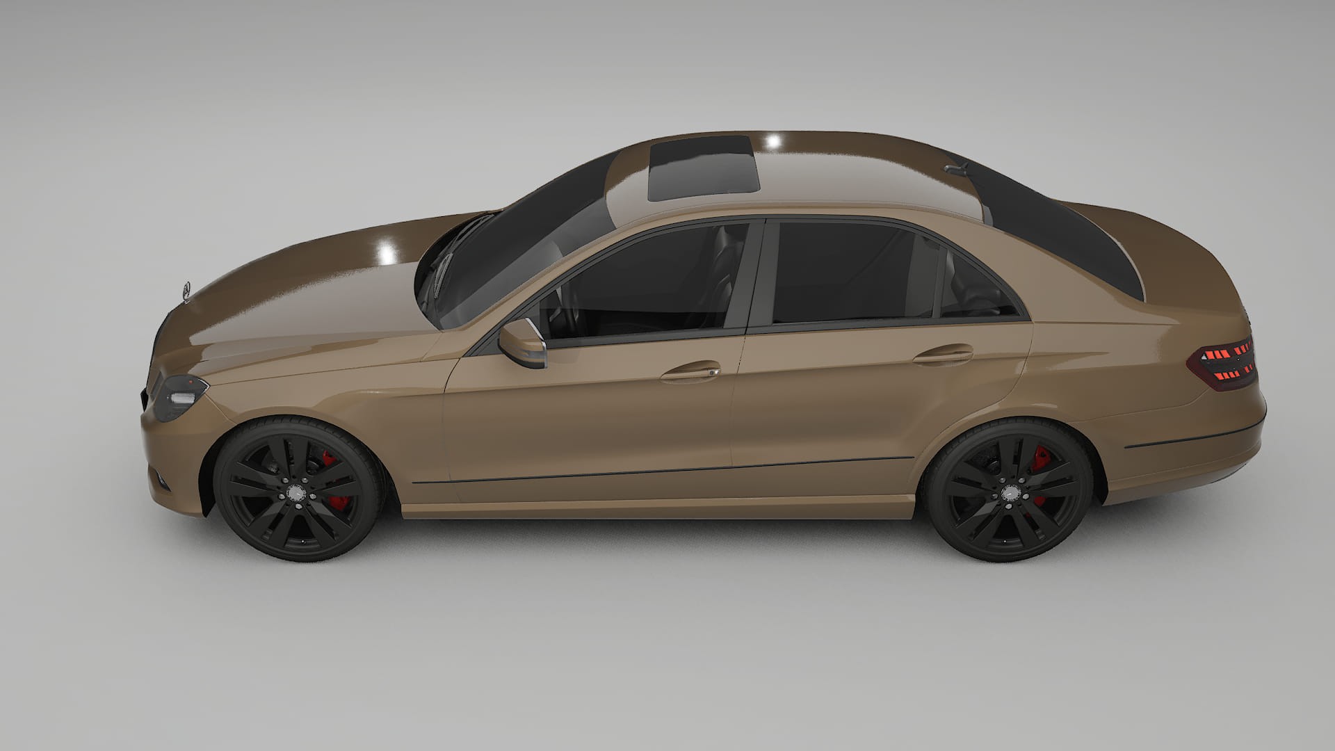 Mercedes E-Class Sedan W212 Prefacelift pre-LCI TPU Paint Protection Film | SAHARA Color Change PPF Full Pre-Cut Kit