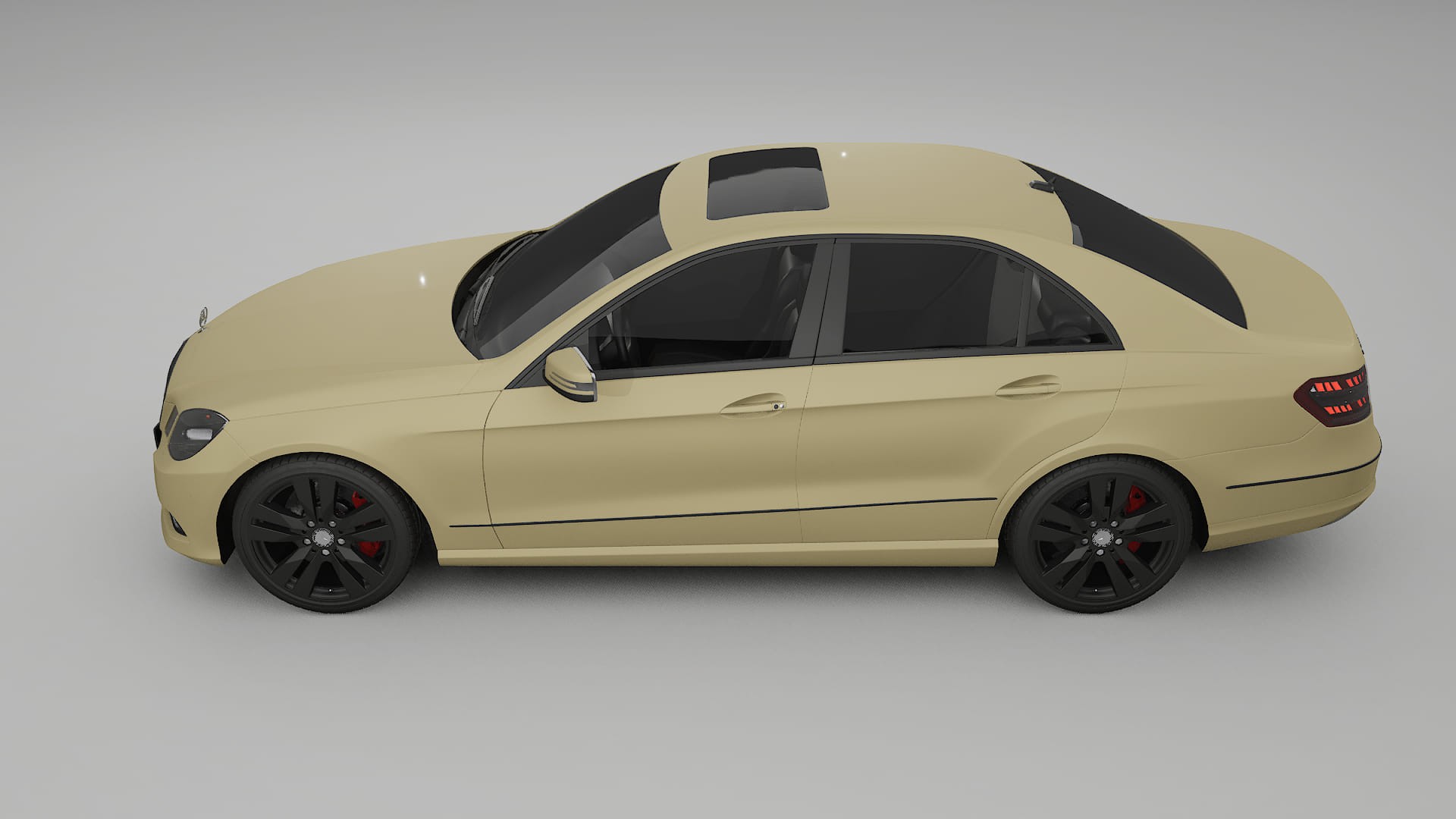 Mercedes E-Class Sedan W212 Prefacelift pre-LCI TPU Paint Protection Film | SAND Color Change PPF Full Pre-Cut Kit